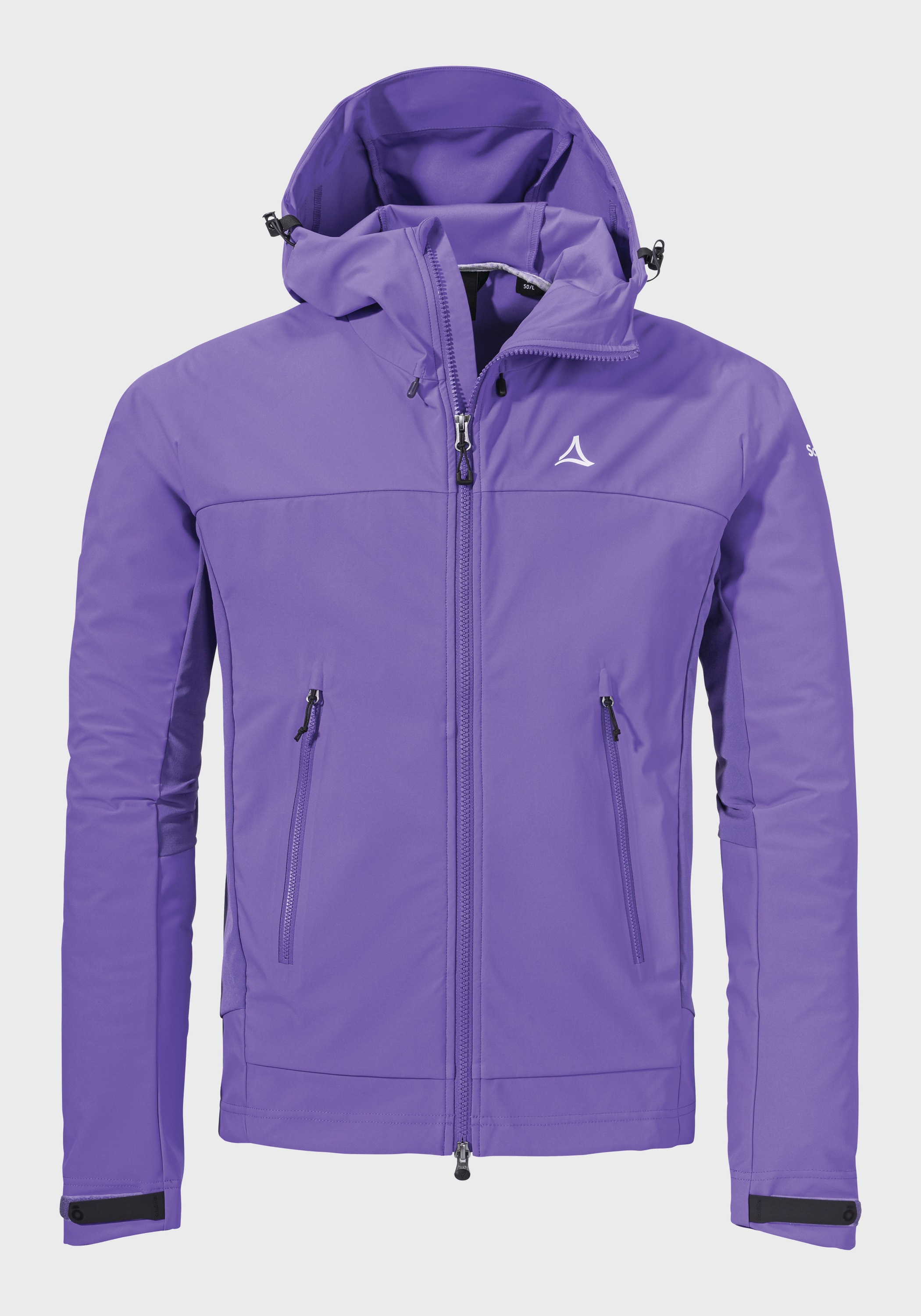 Schöffel Outdoorjacke »Mountain Softshell Jk Style Blaueis MNS«, mit Kapuze