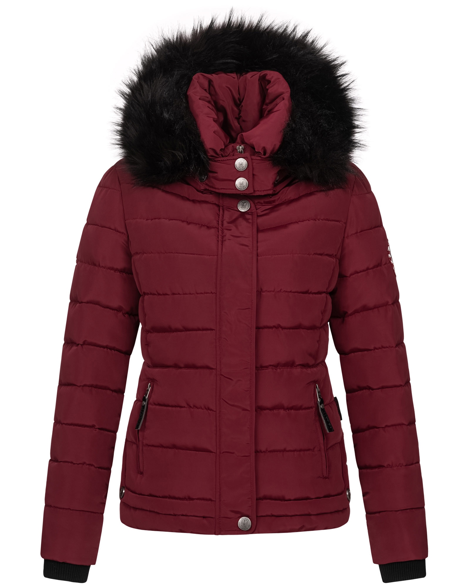 Navahoo Steppjacke »Navahoo Chloe warme Damen Winter Jacke Parka Mantel Stepp Kurzjacke gefüttert NEU B301«
