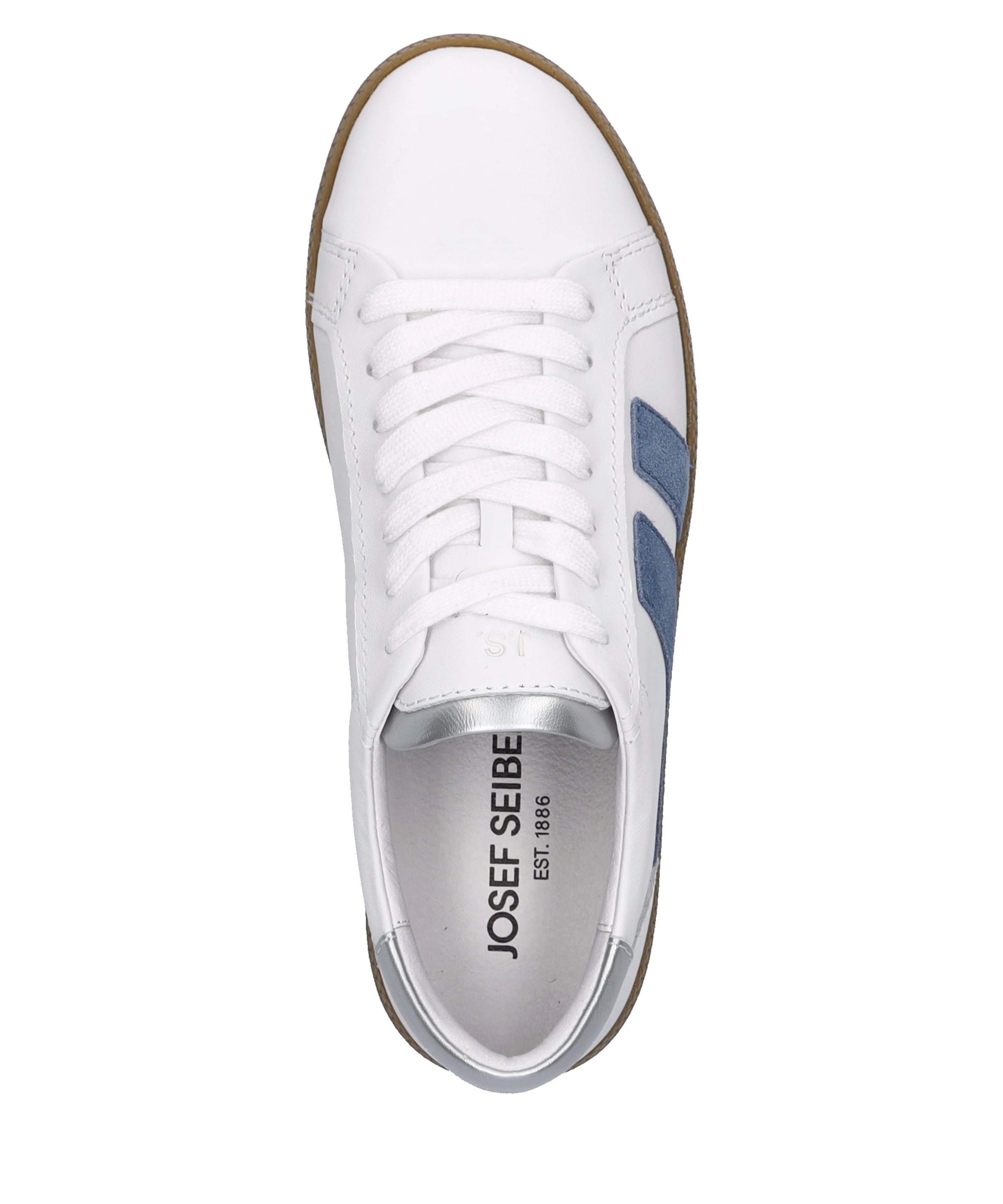 Josef Seibel Sneaker »Joleen 04, weiss-slate blue«