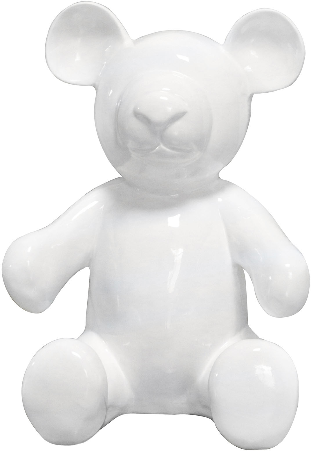 Tierfigur »Skulptur Ted 100 Weiß«