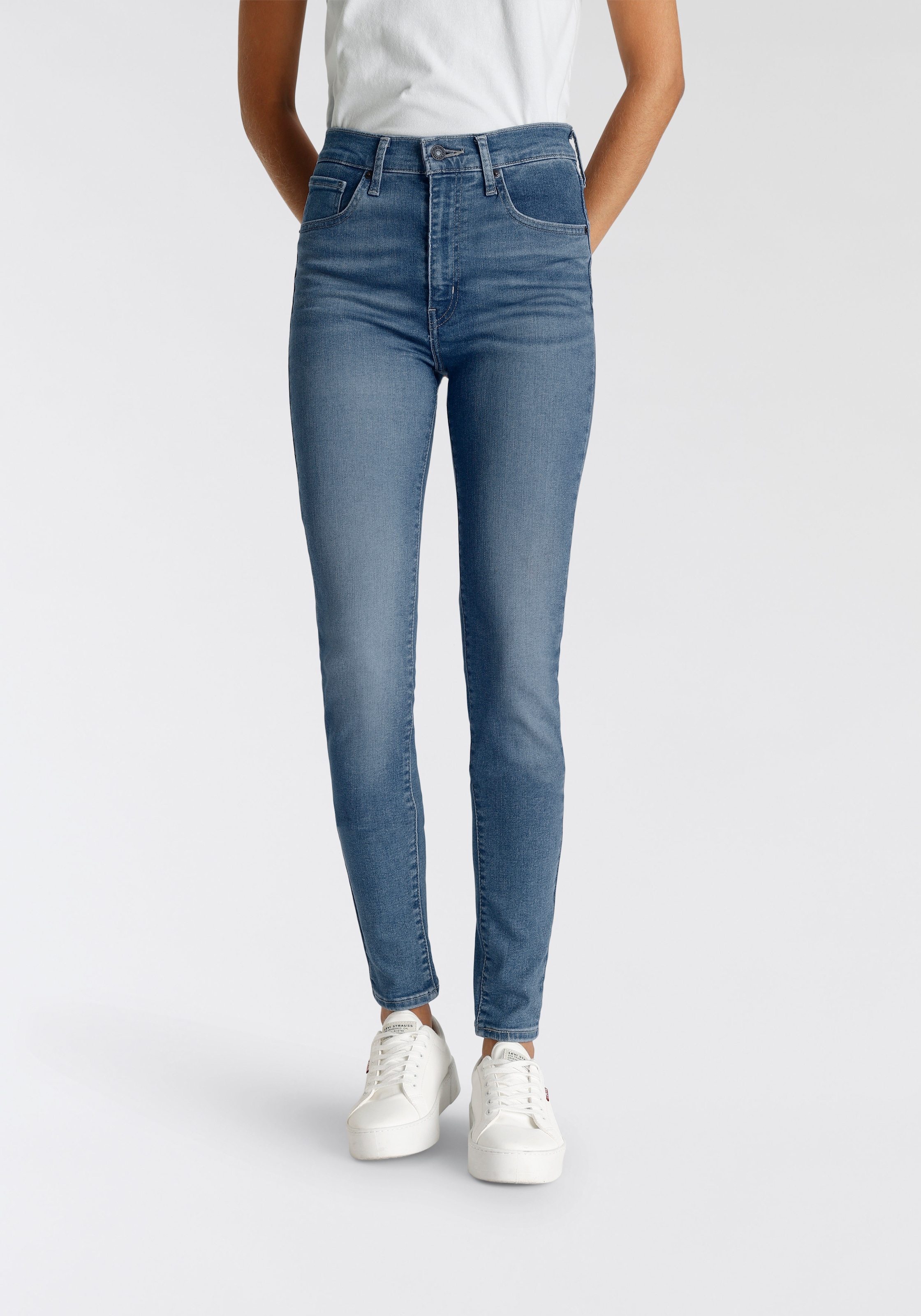 Levi's® Skinny-fit-Jeans »Mile High Super Skinny«, High Waist