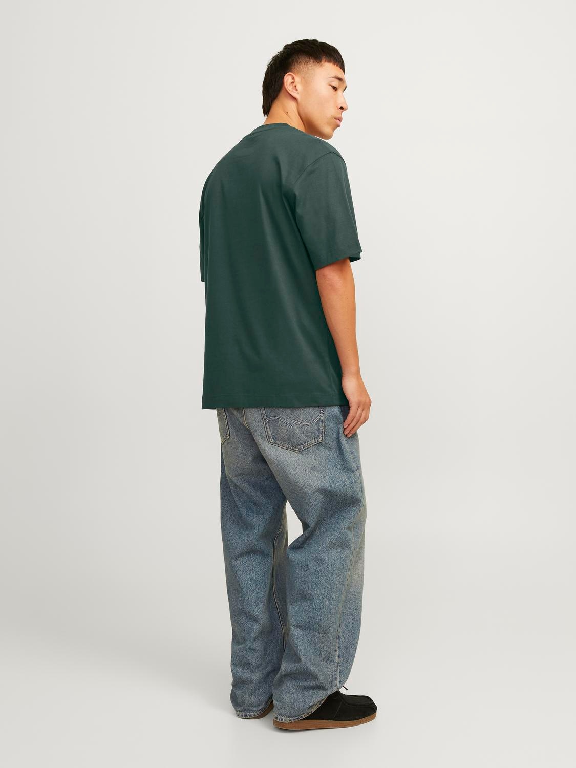 Jack & Jones Rundhalsshirt »JJEURBAN EDGE TEE SS O-NECK NOOS«, mit Rundhalsausschnitt