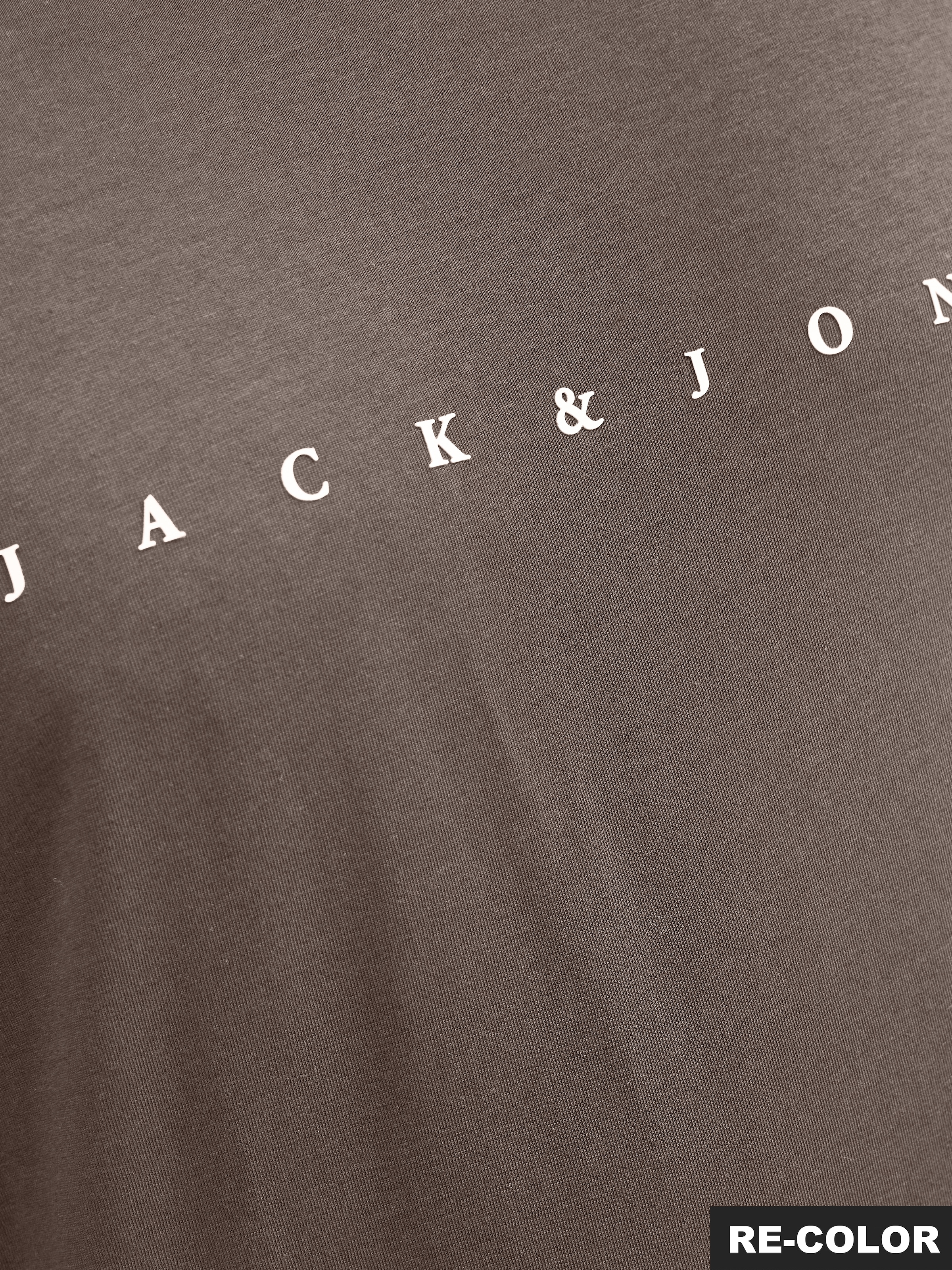 Jack & Jones PlusSize Rundhalsshirt »JJESTAR JJ TEE SS NOOS PLS« Baumwolle, regular fit