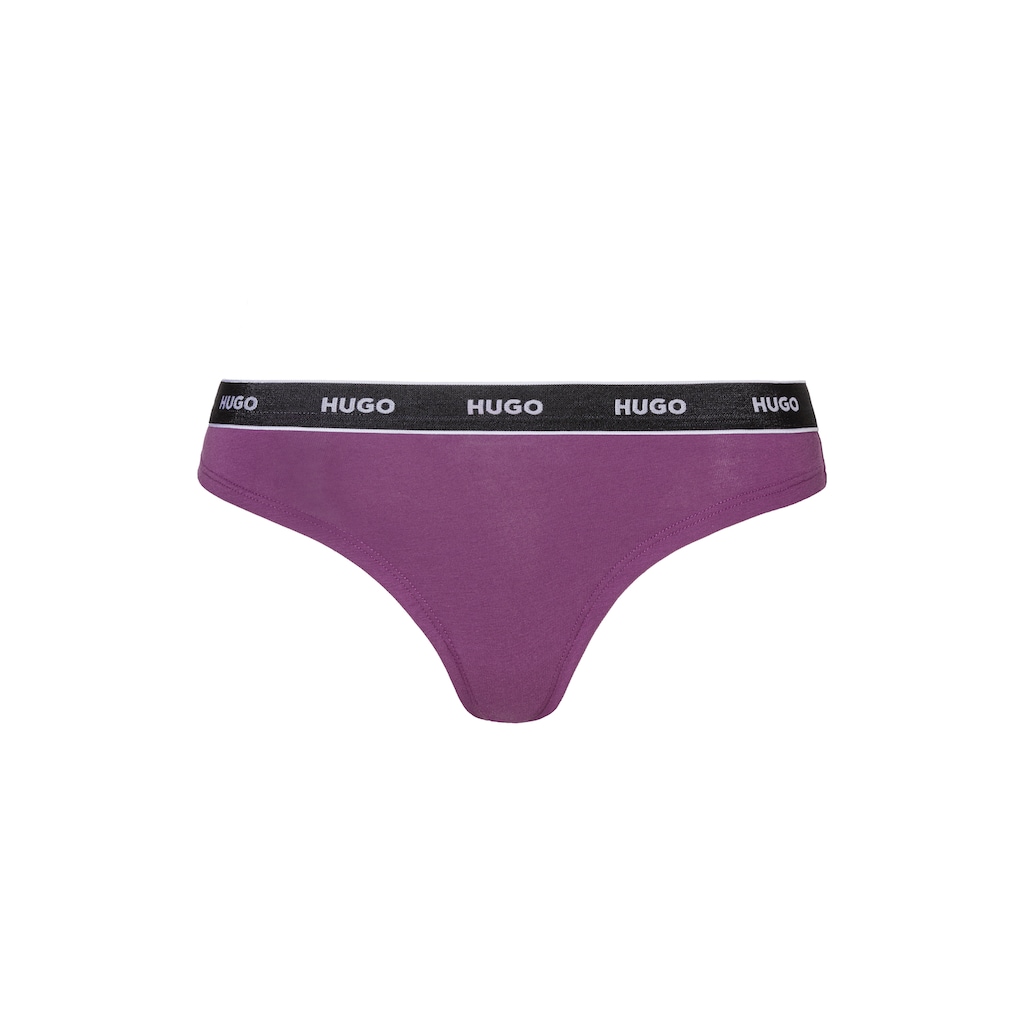 HUGO Underwear T-String, (Packung, 3 St.)