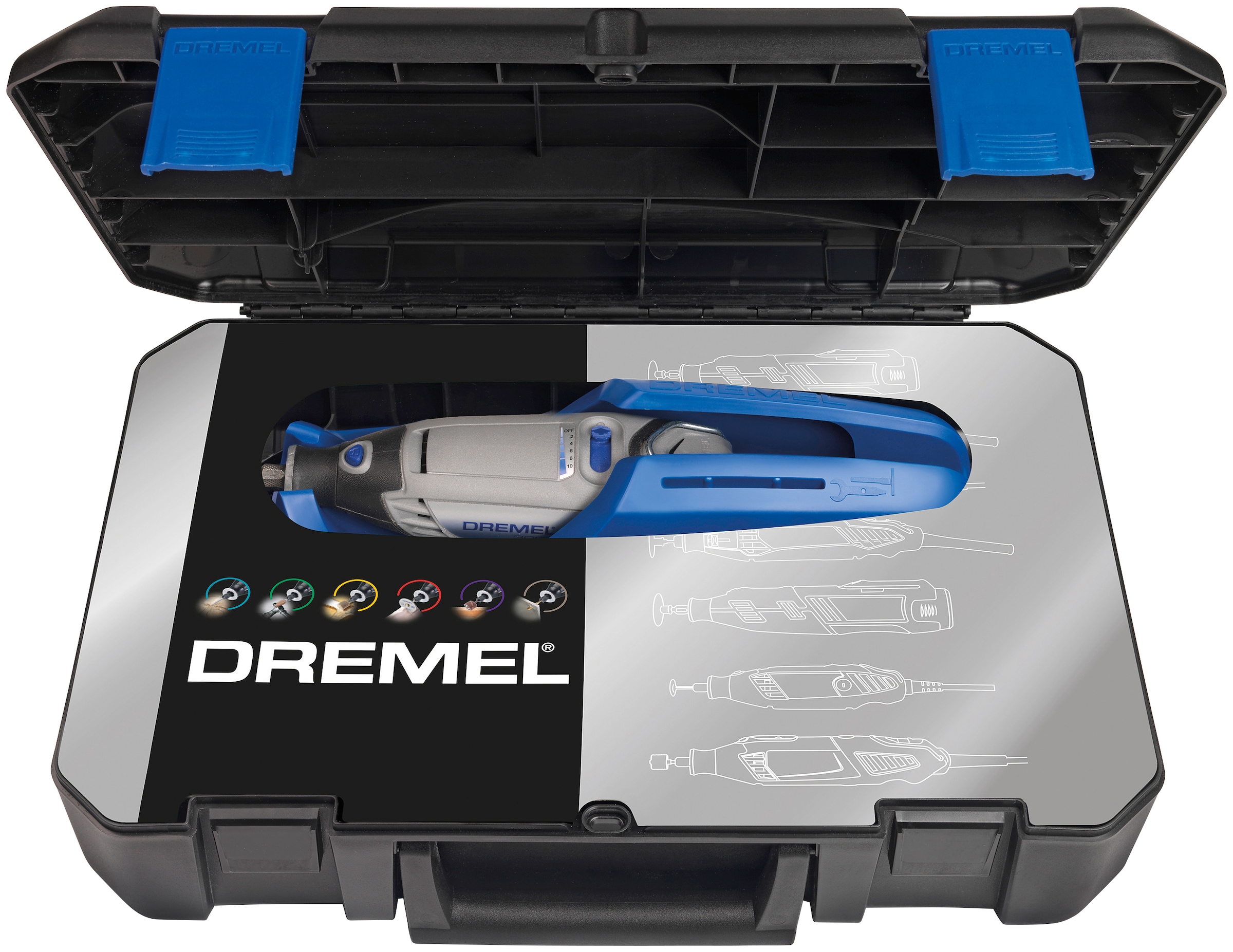 DREMEL Elektro-Multifunktionswerkzeug »3000-1/25 EZ«, (Set, 25 St.)