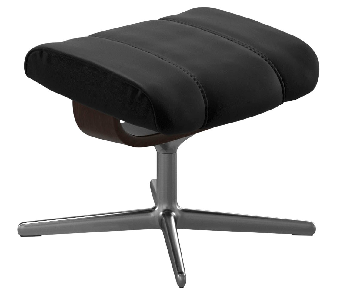 Stressless® Fußhocker »Consul«, mit Cross Base, Größe S, M & L, Holzakzent Braun