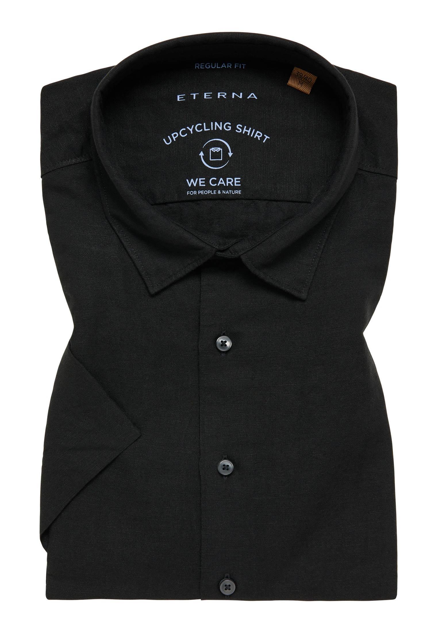 Eterna Kurzarmhemd »REGULAR FIT« EASY IRON (bügelleicht)