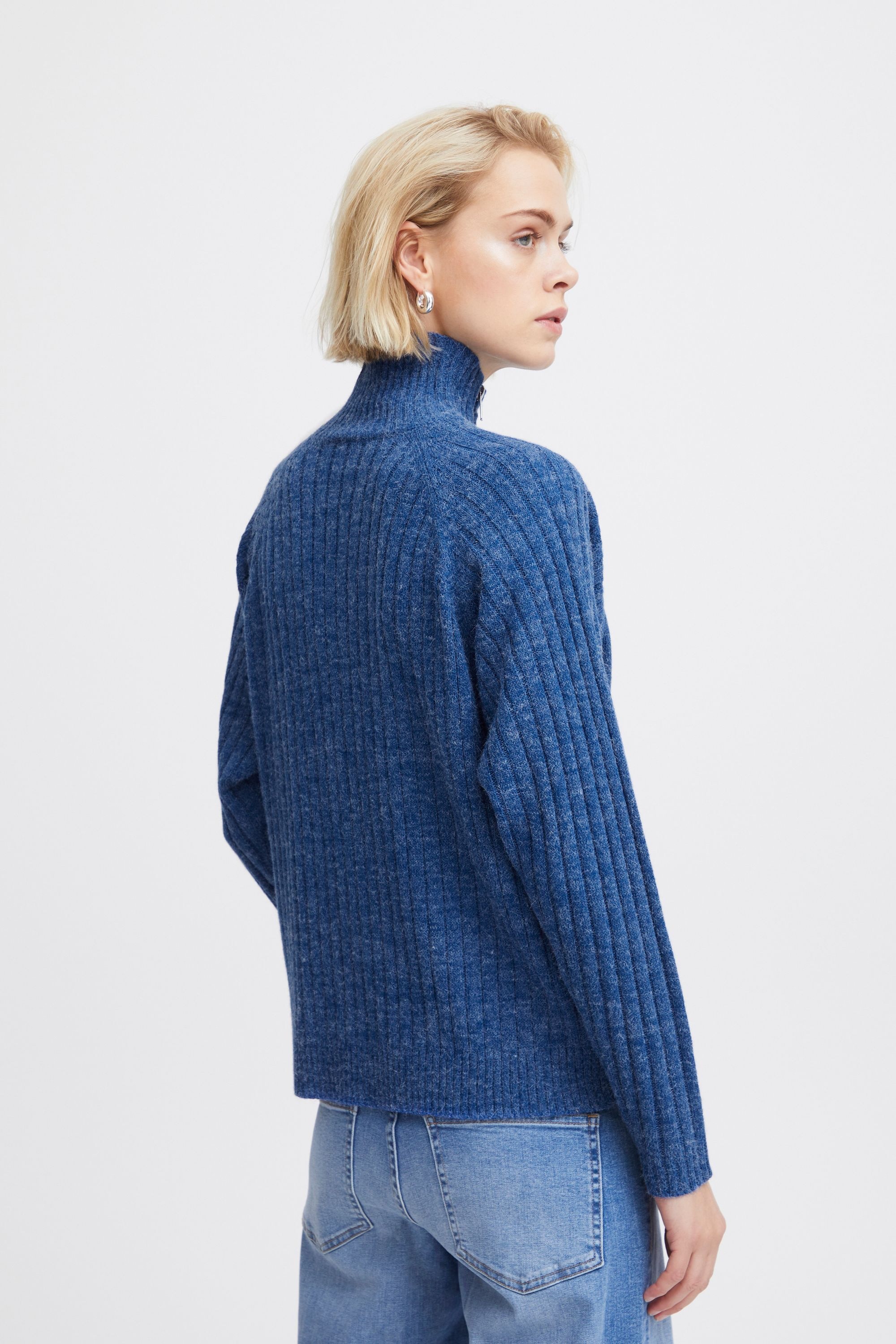 Ichi Strickfleece-Pullover »Strickpullover IHNovo«
