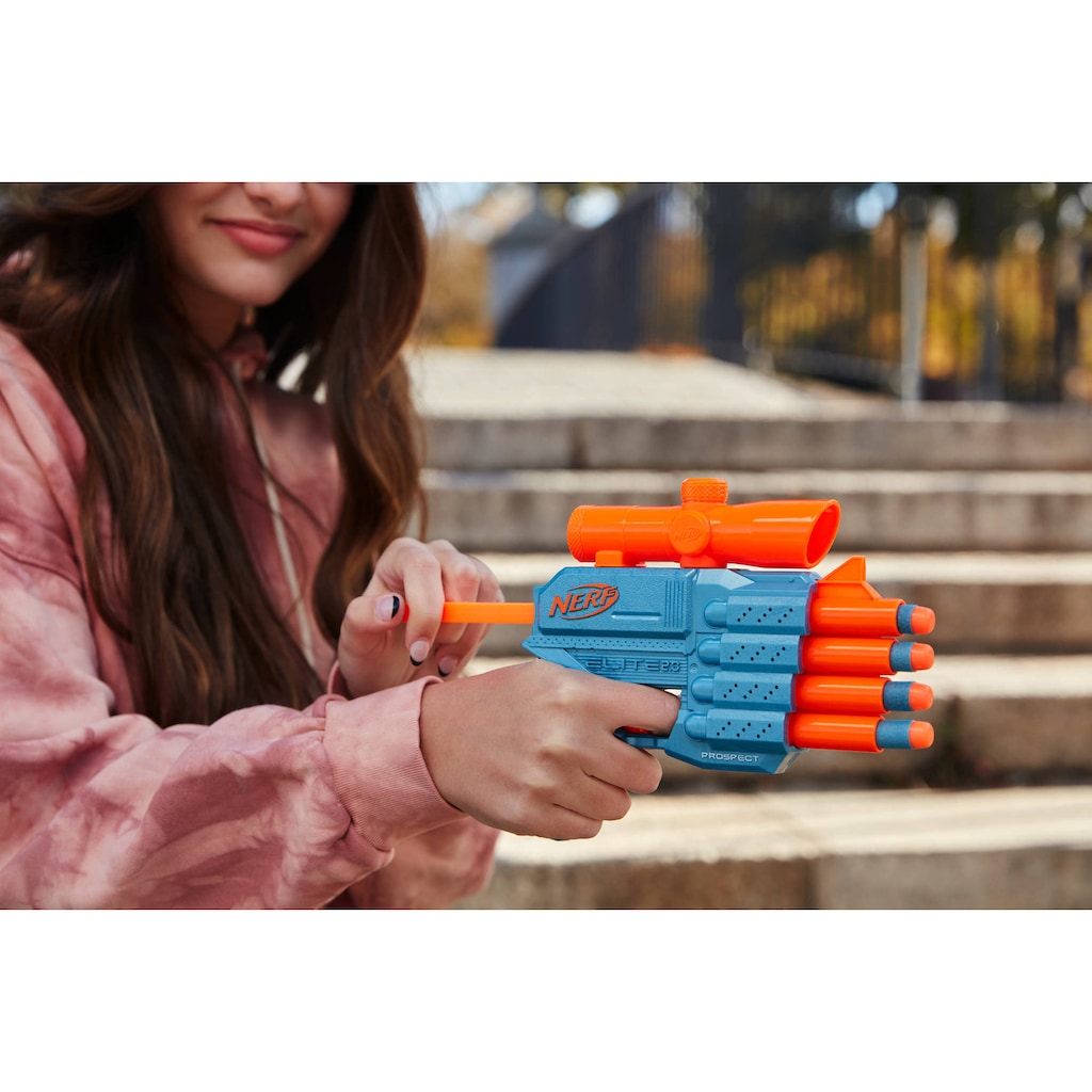 Hasbro Blaster »Nerf Elite 2.0 Prospect QS-4«, inklusive 8 Darts