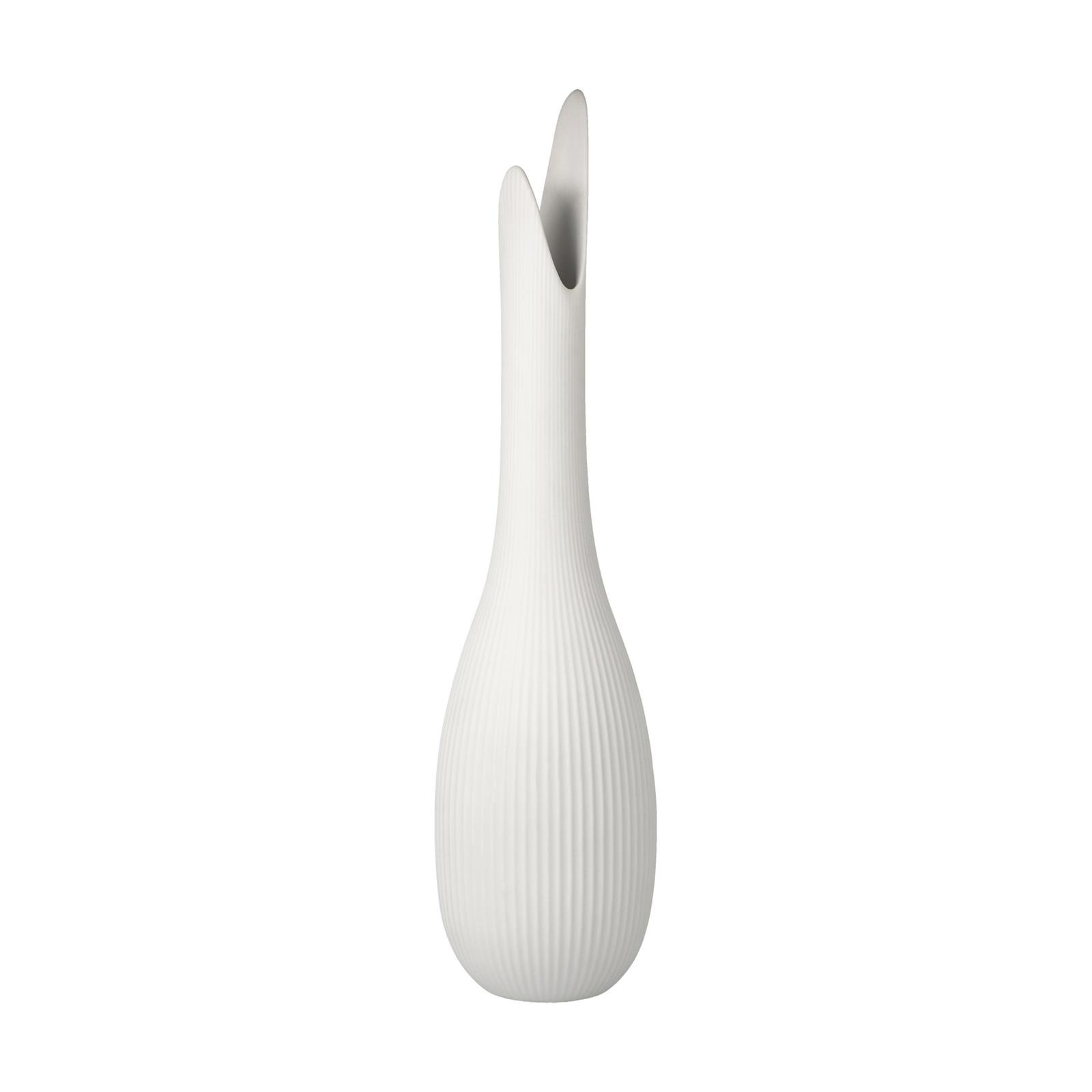 Goebel Dekovase »Vase Studio 8 Pure Raindrop 41 cm weiß« Abwischbar