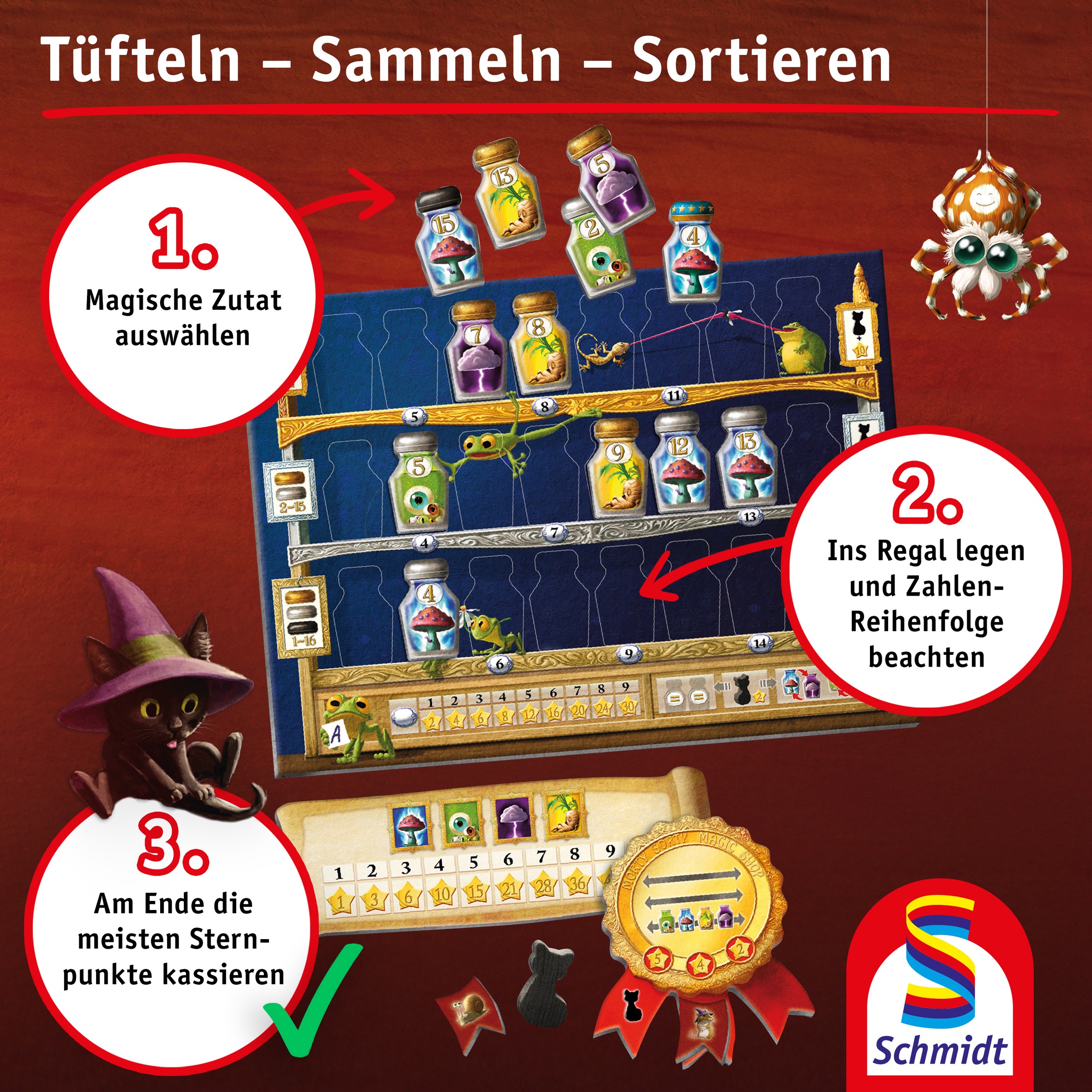 Schmidt Spiele Spiel »Morty Sorty Magic Shop«
