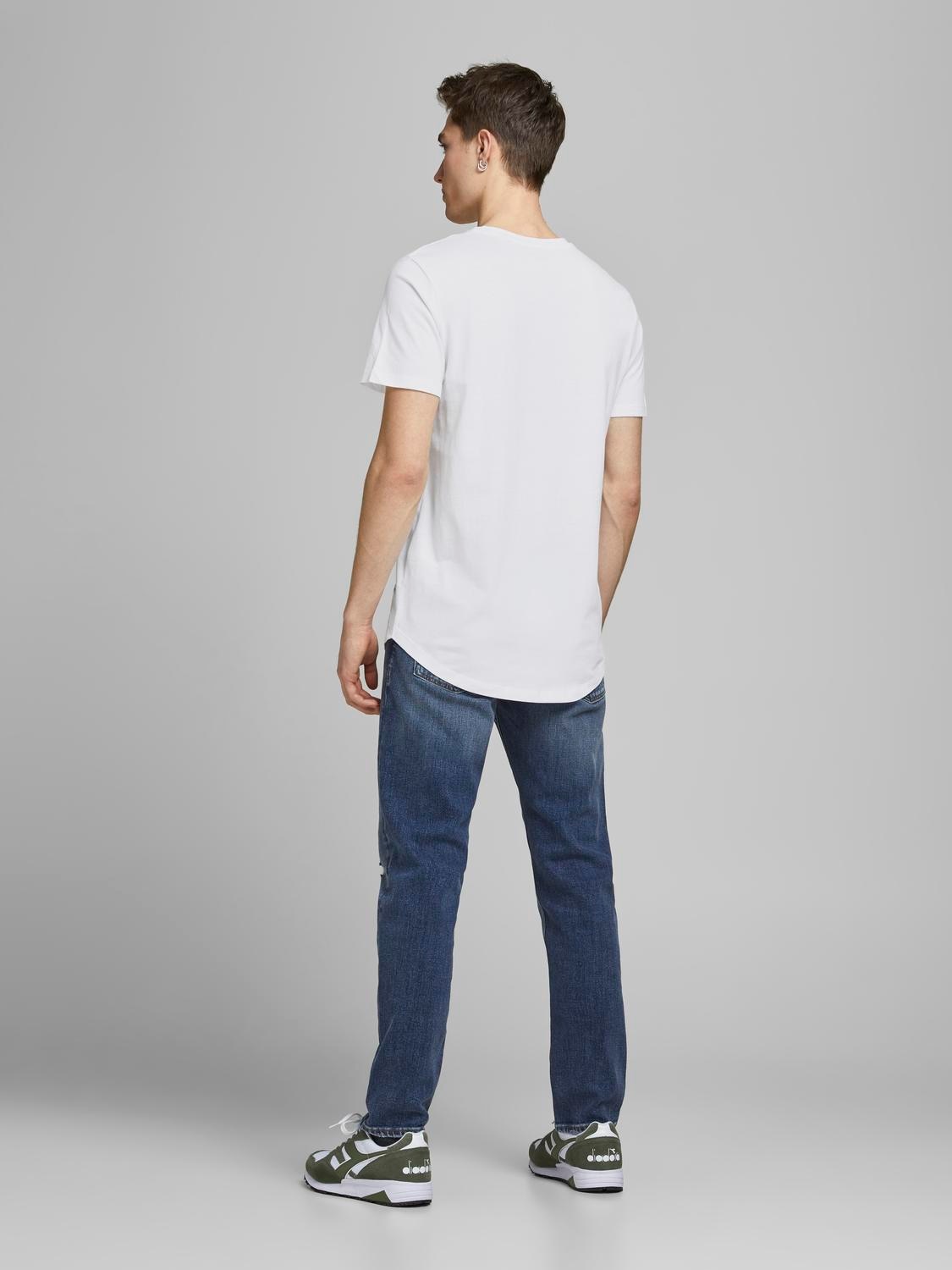 Jack & Jones T-Shirt »JJENOA TEE SS CREW NECK 5PK MP NOOS«, (Packung, 5 tlg., 5er-Pack)