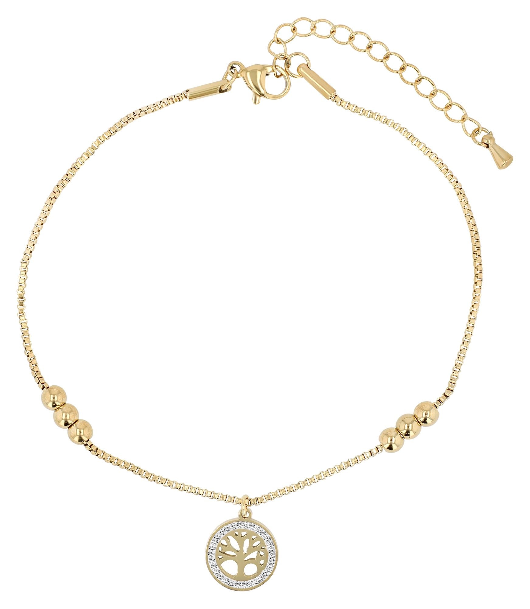 Adelia´s Kettenanhänger »Damen Anhänger ¿ Lebensbaumanhänger aus Edelstahl«