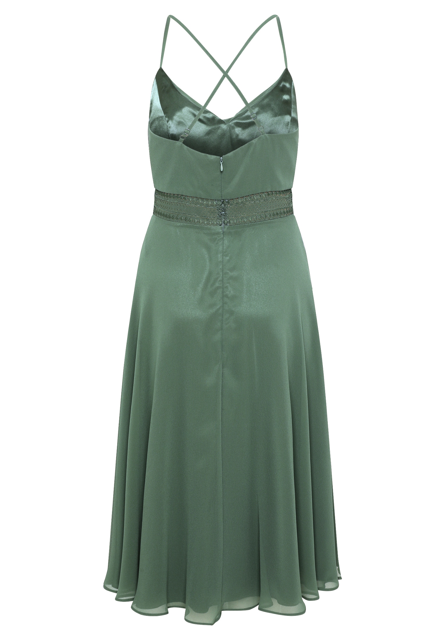 Vera Mont Cocktailkleid »Cocktailkleid mit Wasserfallausschnitt«