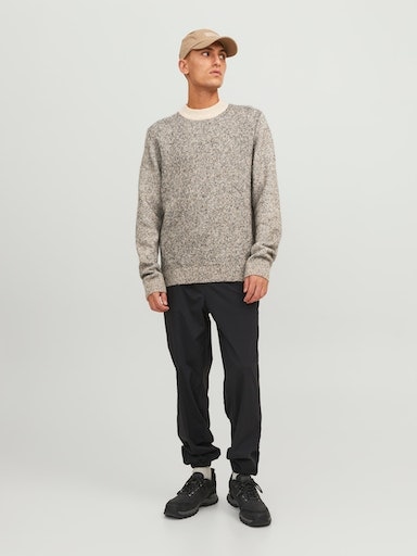 Jack & Jones Rundhalspullover »JCOSPACE KNIT MOCK NECK SN«