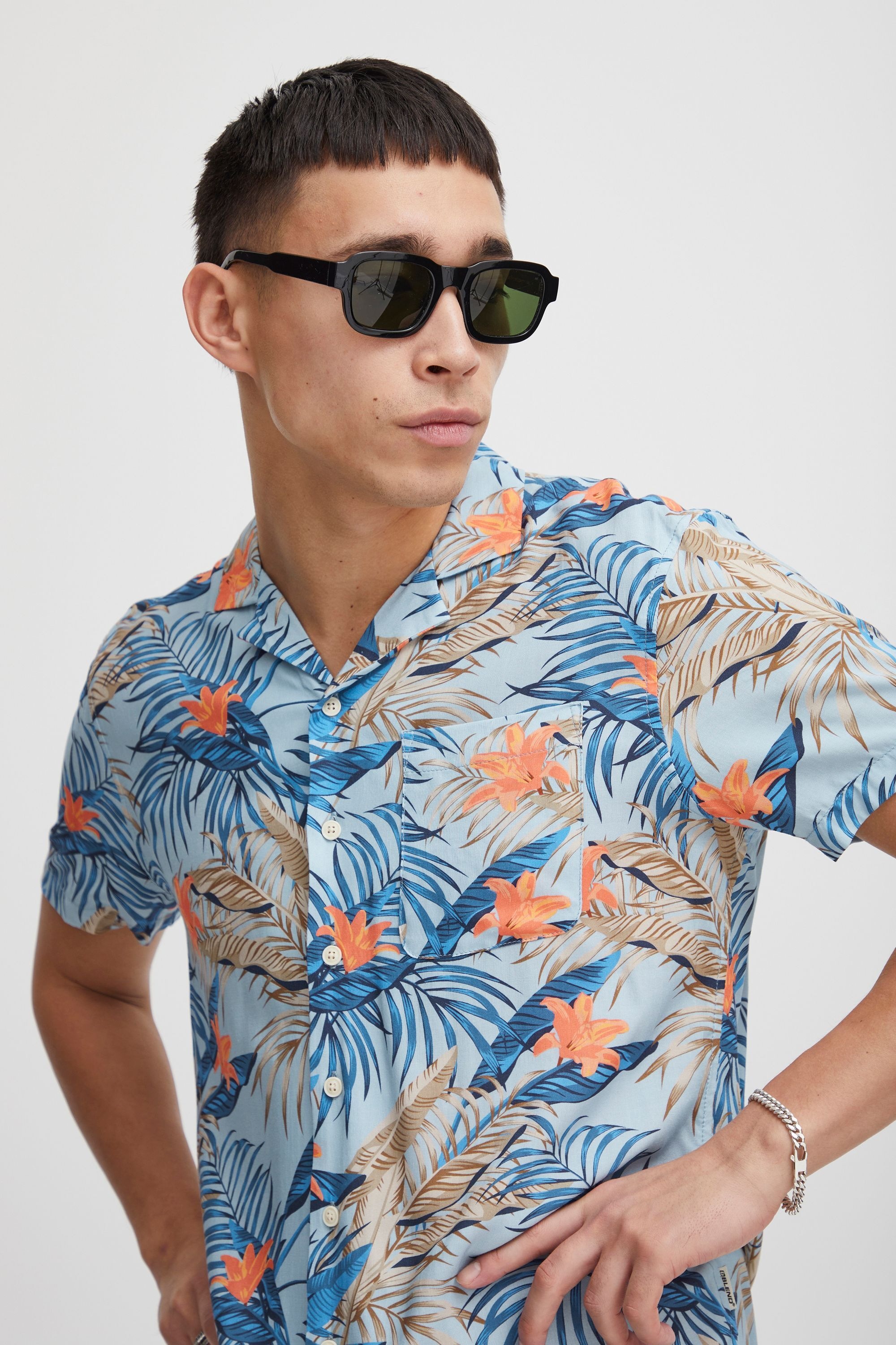 Blend Kurzarmshirt »Kurzarmhemd BHShirt«