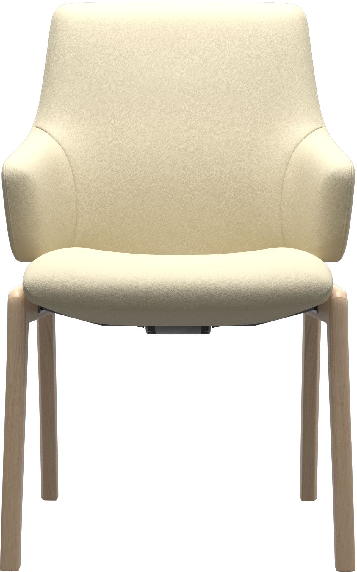 Stressless® Polsterstuhl »Laurel«, Leder PALOMA, Low Back mit Armlehne, Größe L, mit abgerundeten Beinen in Walnuss