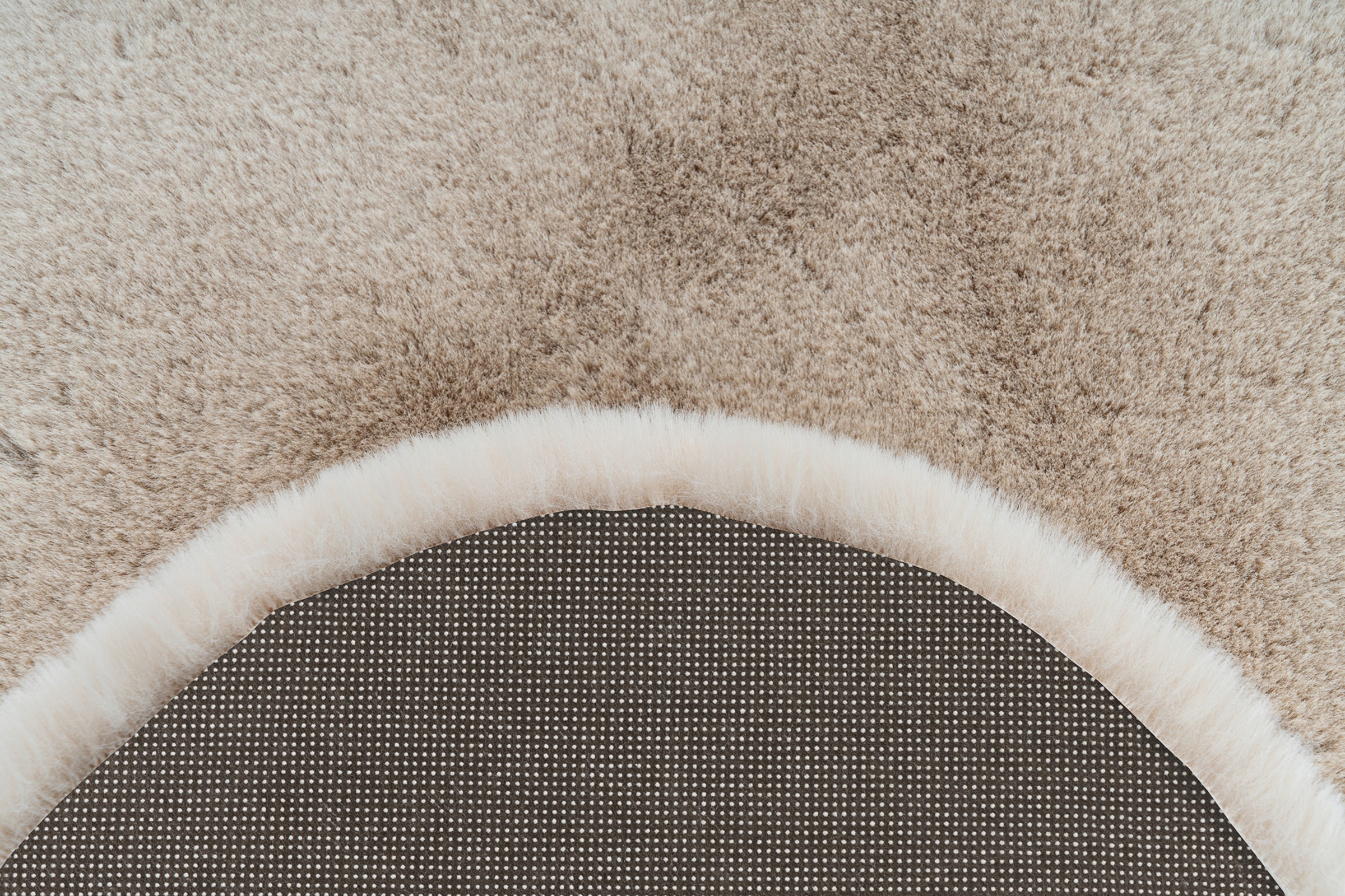 Arte Espina Fellteppich »Rabbit 200«, fellförmig, 35 mm Höhe, Kunstfell, Kannichenfell Haptik, weich, Wohnzimmer alle Räume,Hochflor