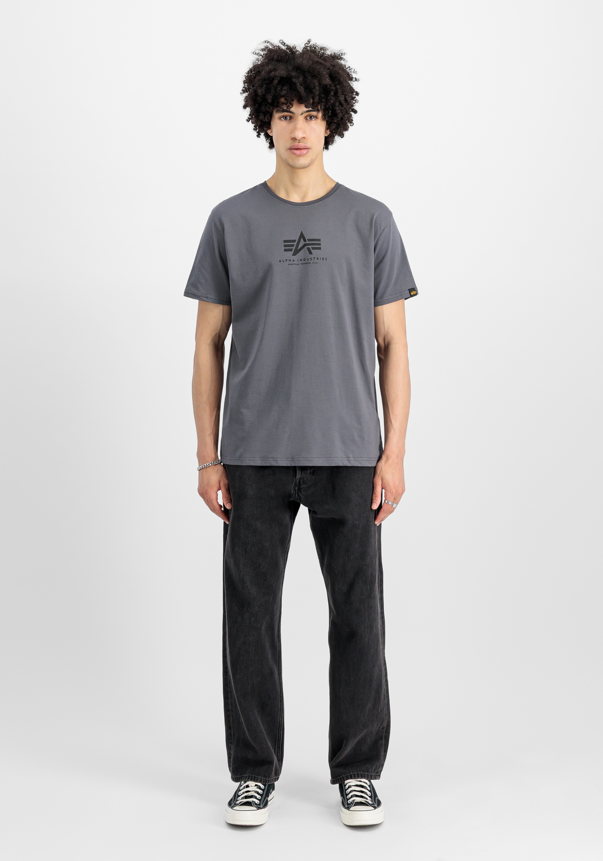 Alpha Industries T-Shirt »Alpha Industries Men - T-Shirts Basic T-Shirt ML«