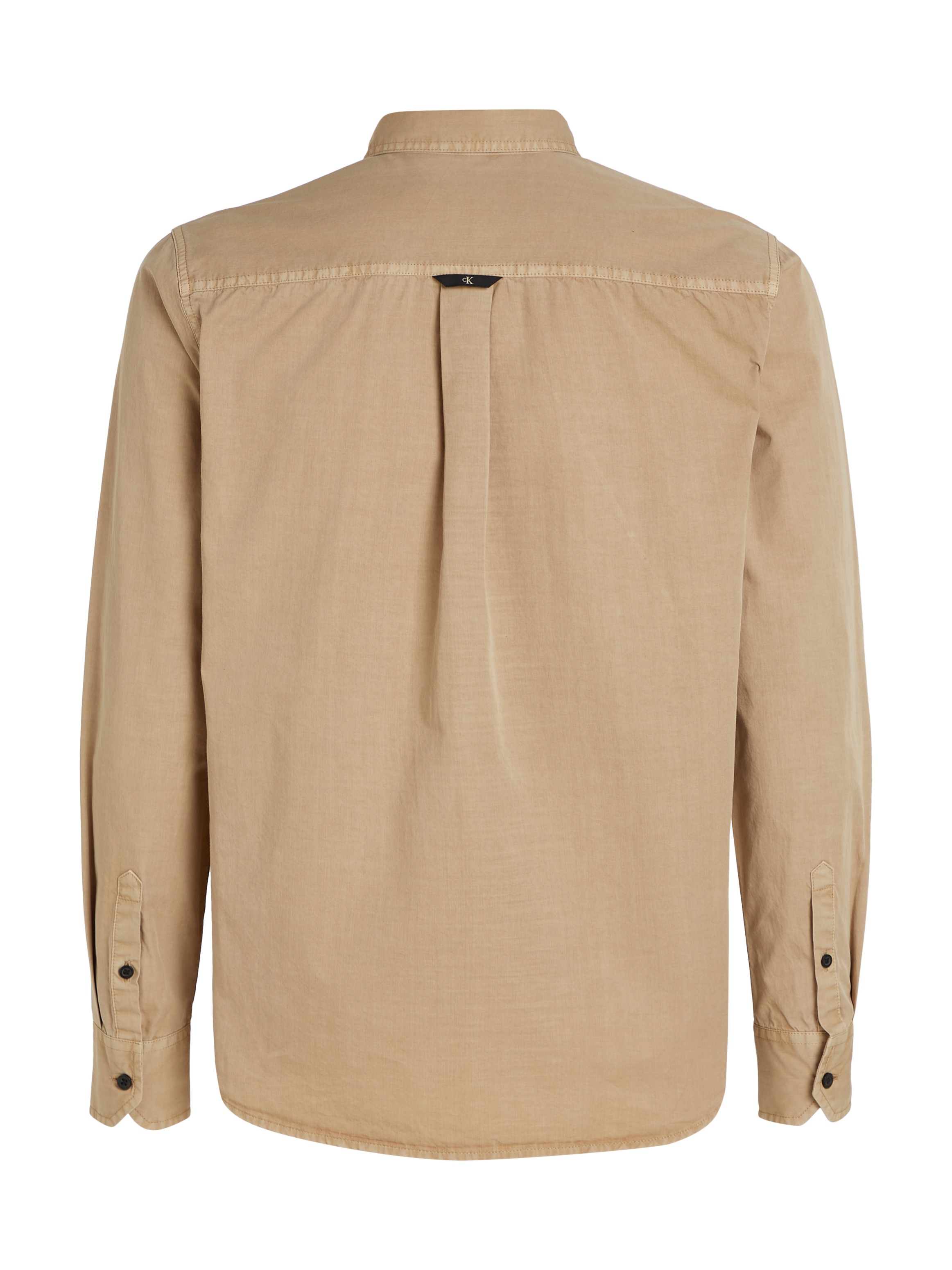 Calvin Klein Jeans Langarmhemd »REGULAR SHIRT«, mit Logopatch
