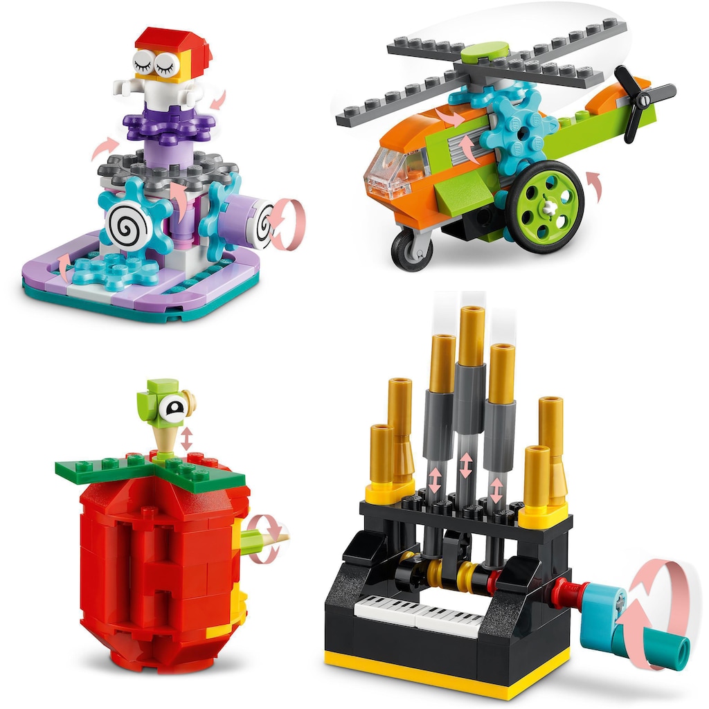 LEGO® Konstruktionsspielsteine »Bausteine und Funktionen (11019), LEGO® Classic«, (500 St.)