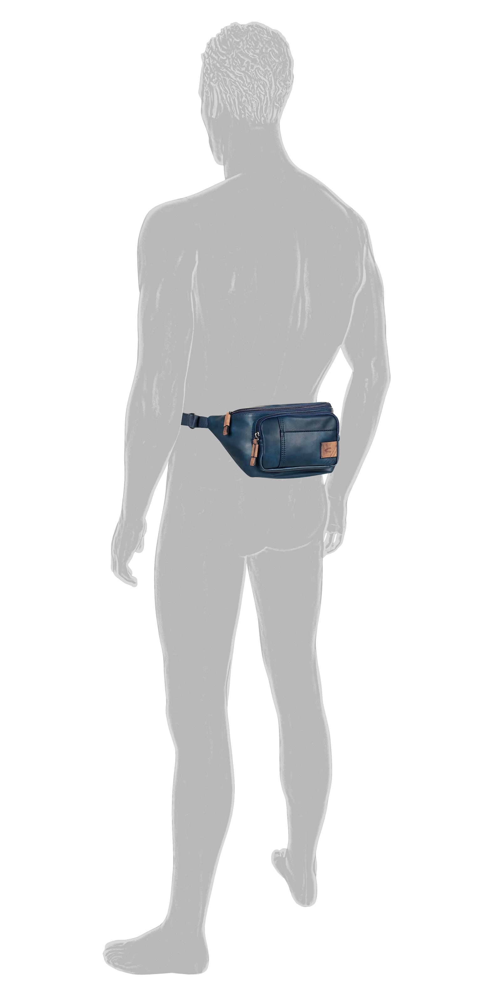 camel active Bauchtasche »Laos«, praktisch funktionaler Alltagsbegleiter mit vielen sportlichen Details