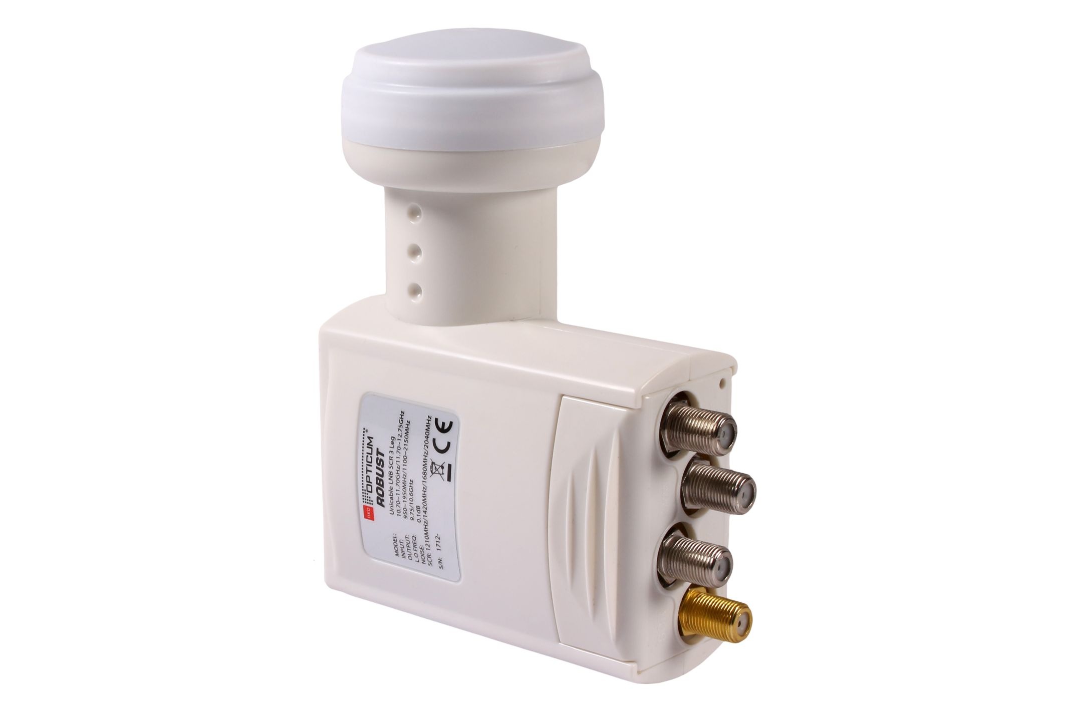 »Unicable LNB SCR Legacy 3« Universal-Quad-LNB (7 Teilnehmer)