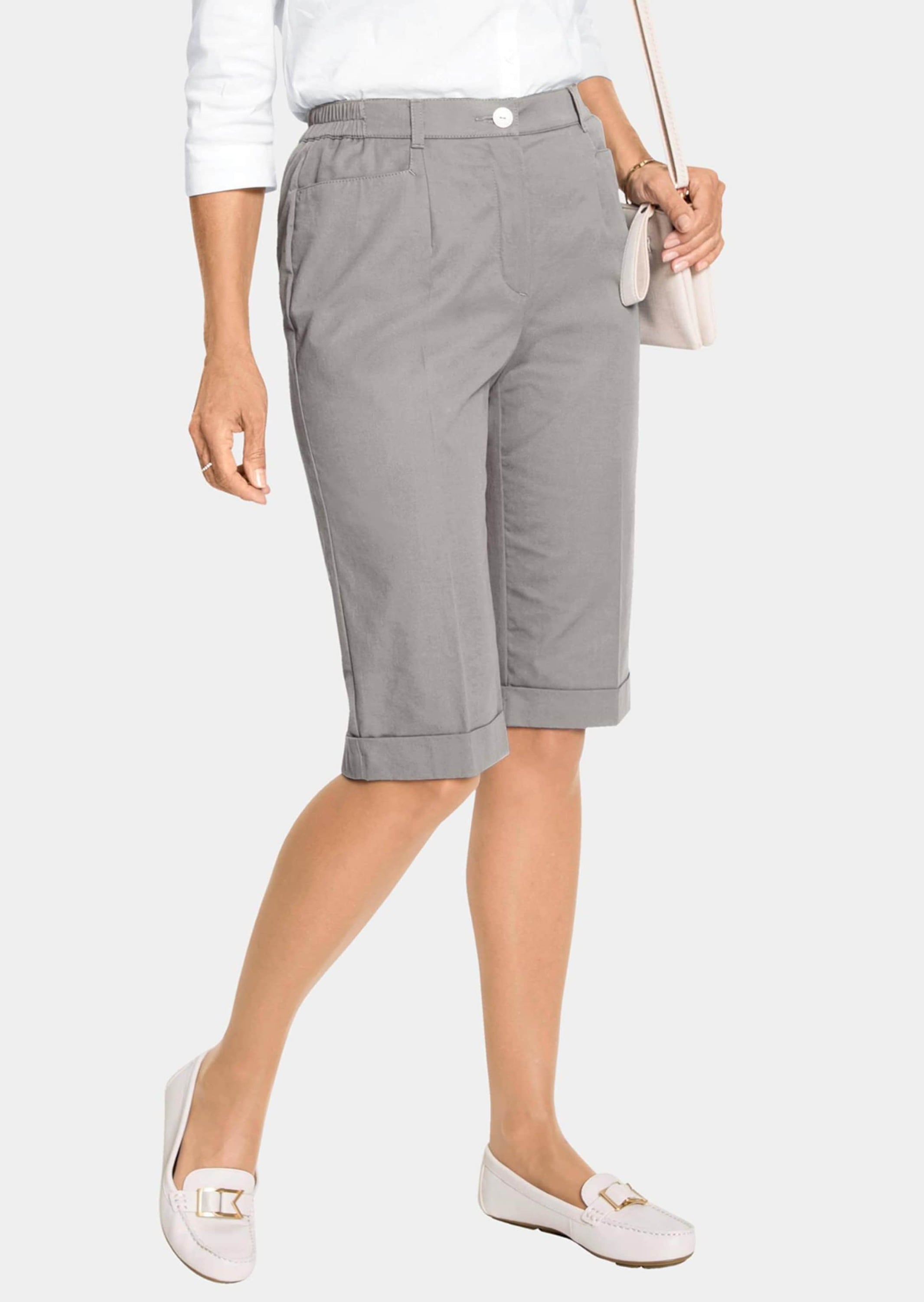 GOLDNER 7/8-Hose »Kurzgröße Bermuda-Baumwollhose Carla«