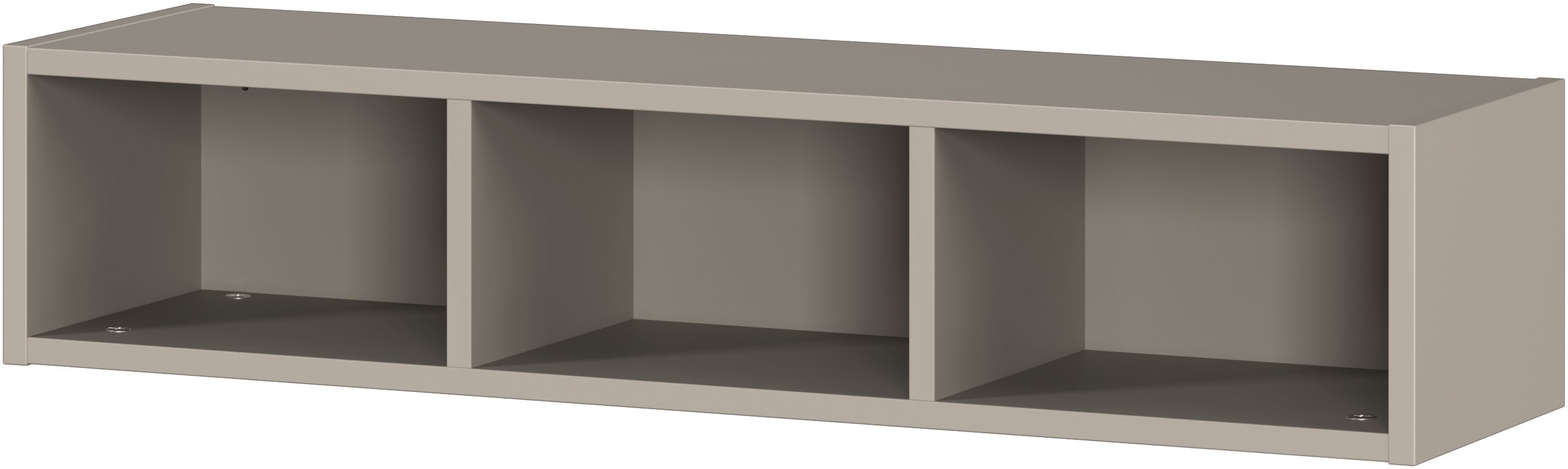 Germania Wandregal »Tomino« 1 Stk. tlg. hinter Wickelkommode oder als Wandregal einsetzbar in grau, Größe B/H/T: 19 cm x 90 cm x 25 cm
