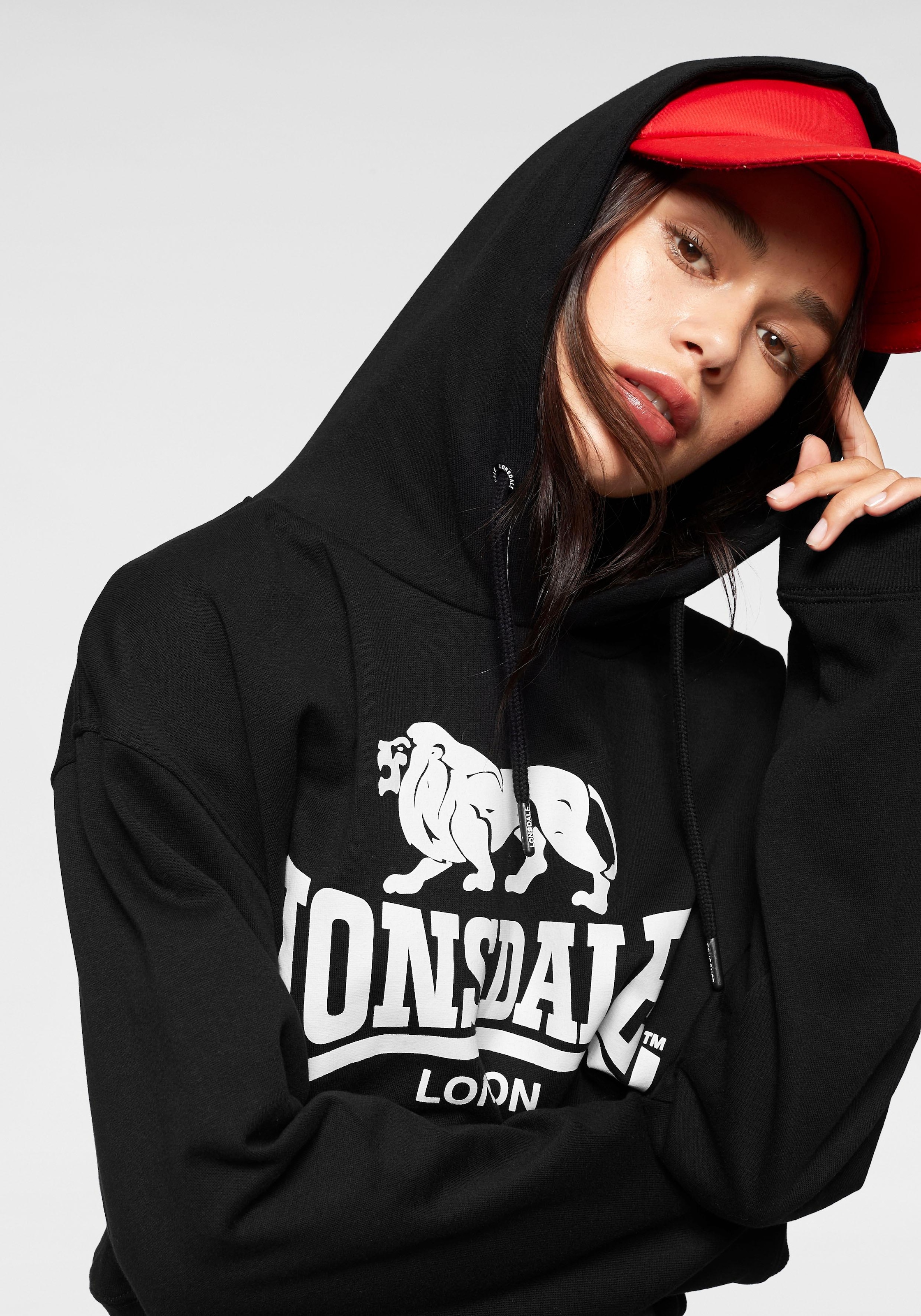 Lonsdale Kapuzensweatshirt »Crop Top ROXETH«