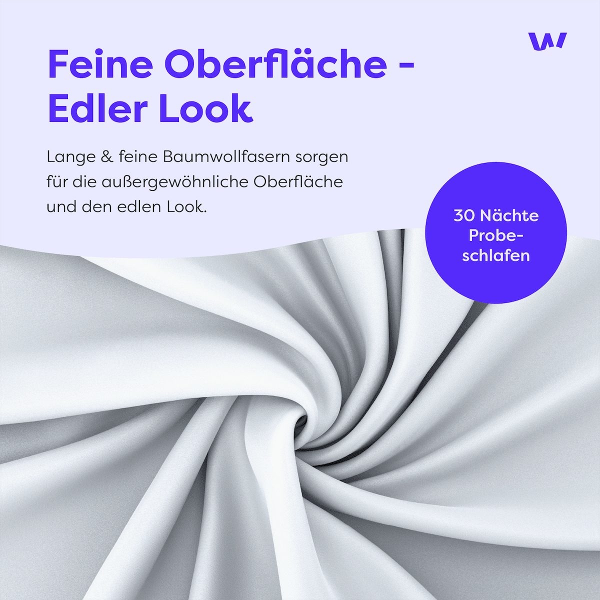 Wolkenfeld Bettwäsche »Wolkenfeld Sommer Bettwäsche Mako-Satin Baumwolle« 2 Stk. tlg. 135x200 cm, 155x220 & Übergrößen I inkl. Kissenbezüge 80x80