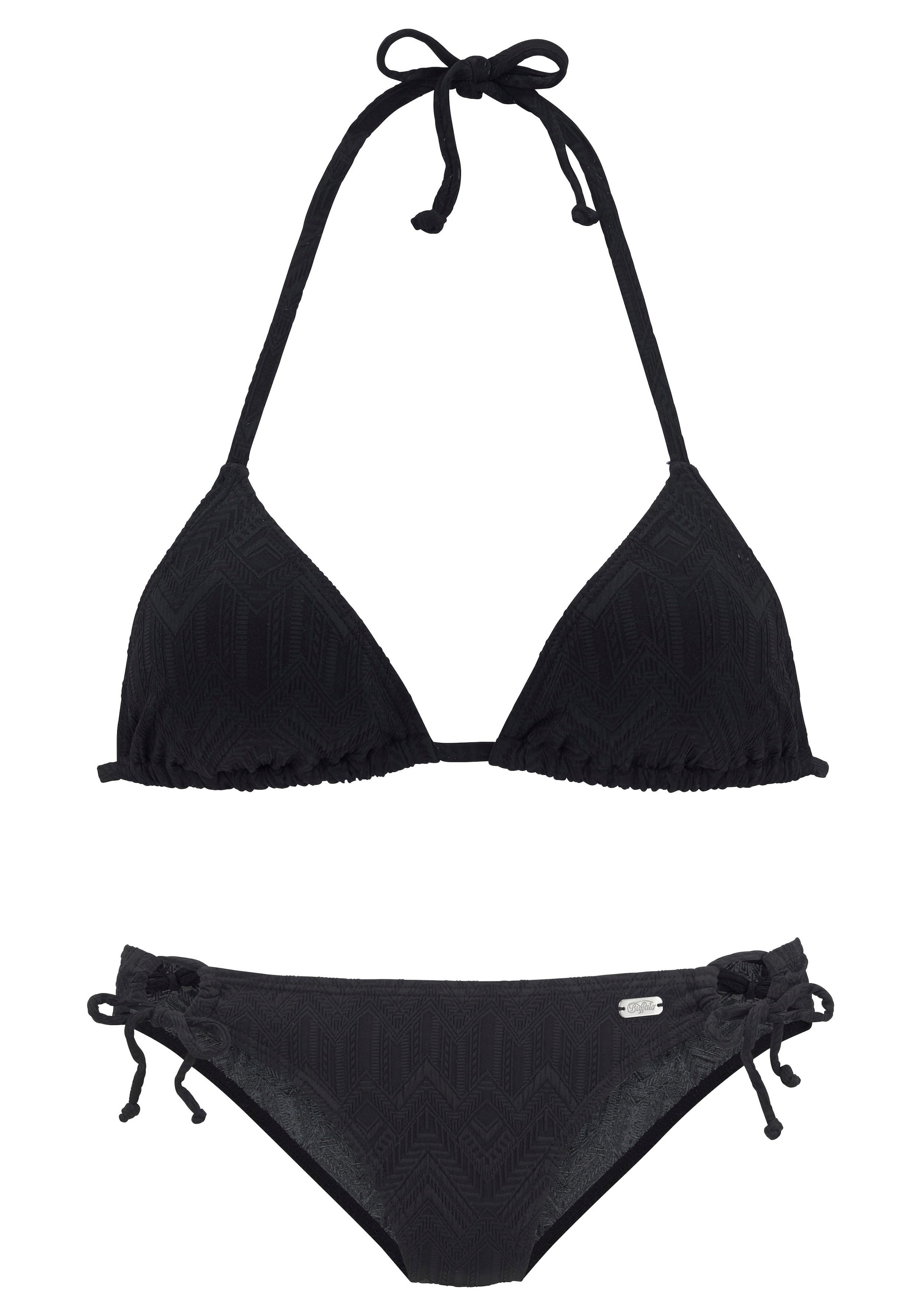 Buffalo Triangel-Bikini »Romance«, mit modischer Struktur