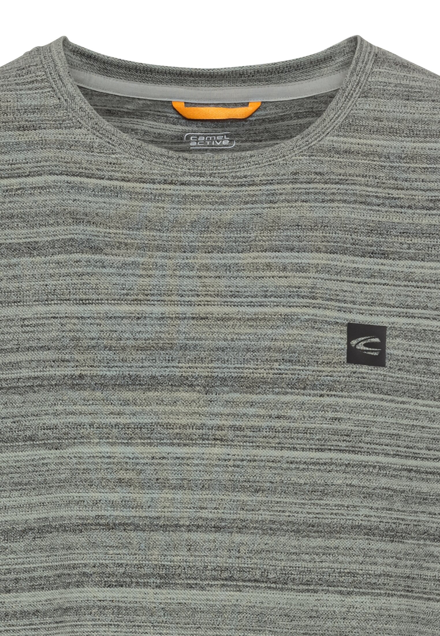 camel active T-Shirt, in Melange Optik