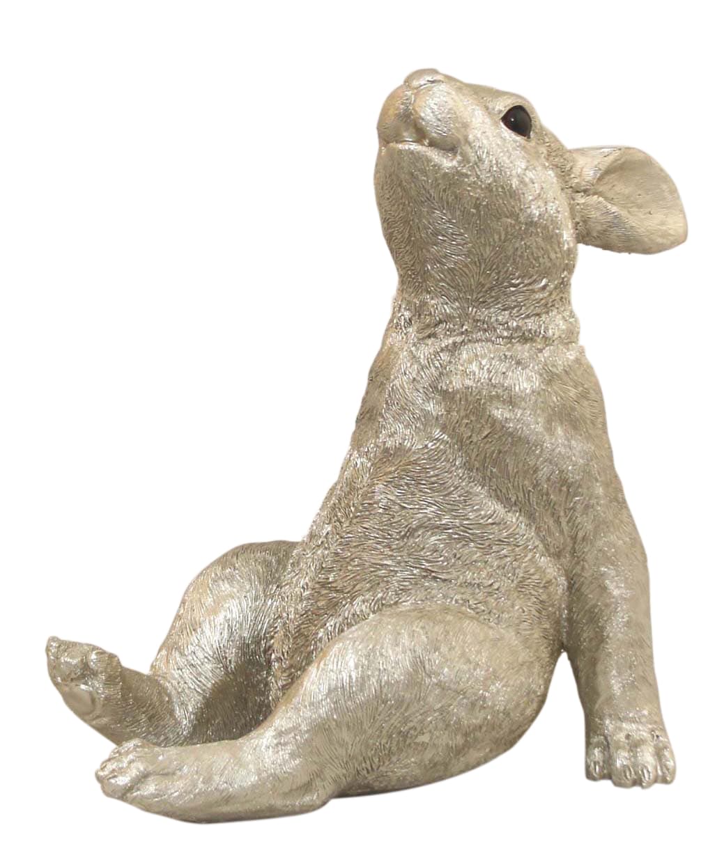 AM Design Dekofigur »Hase "Sternengucker"«, Osterdeko in grau, gold- oder silberfarben