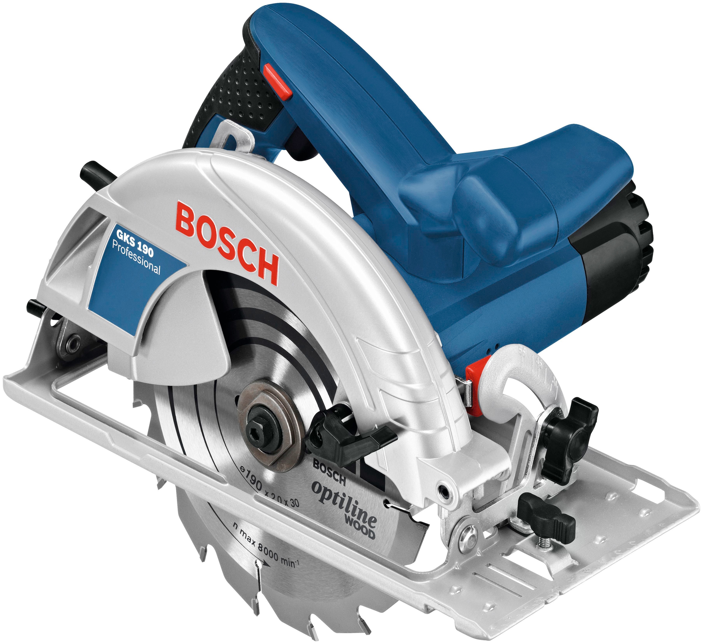 Bosch Professional Handkreissäge »GKS 190«, 1400 W, 190 mm bei OTTO