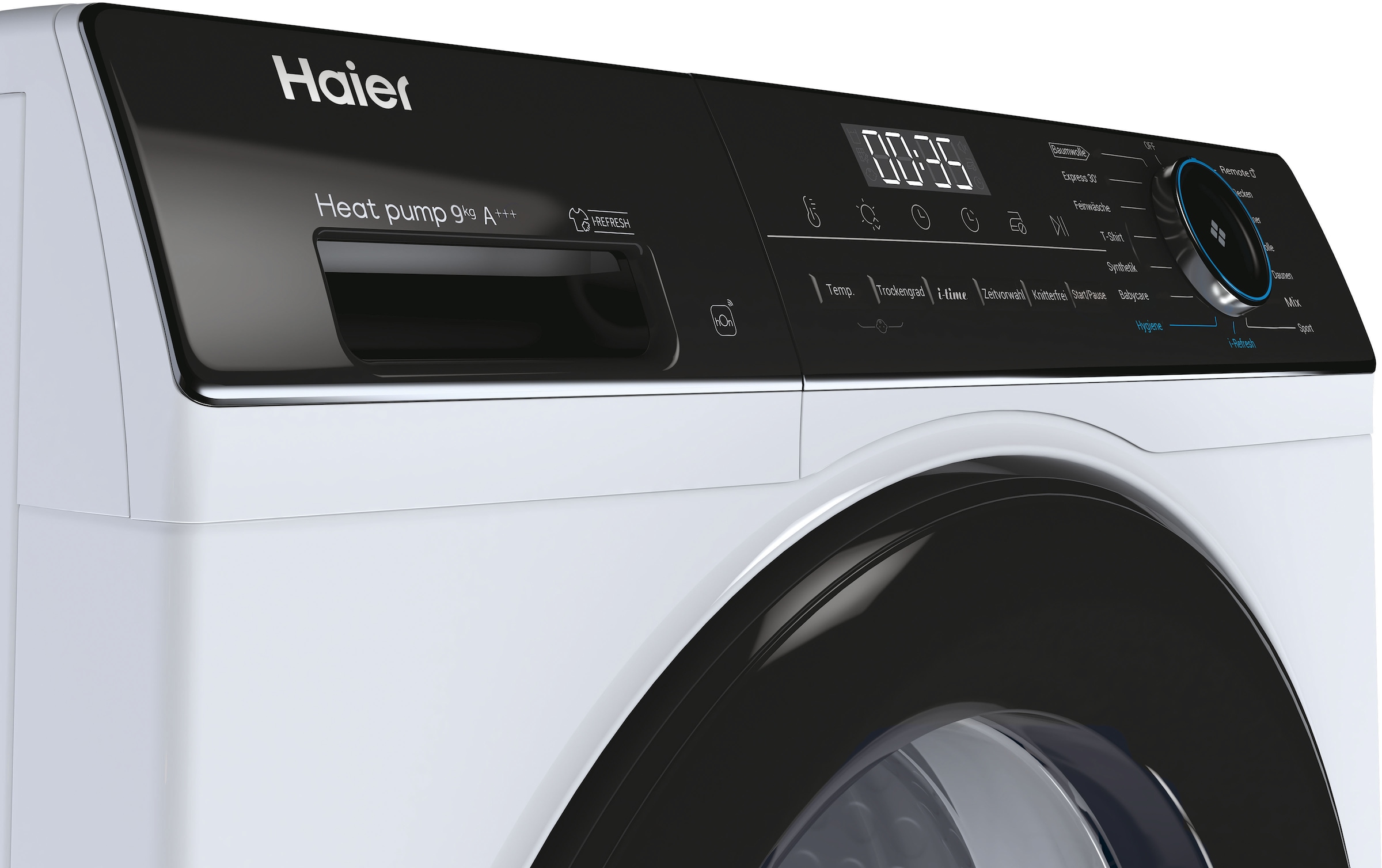 Haier Wärmepumpentrockner »HD91-A3939E«, 9 kg, 9 kg, A+++, Extra Hygiene-Funktion, i-Refresh-Dampfprogramm