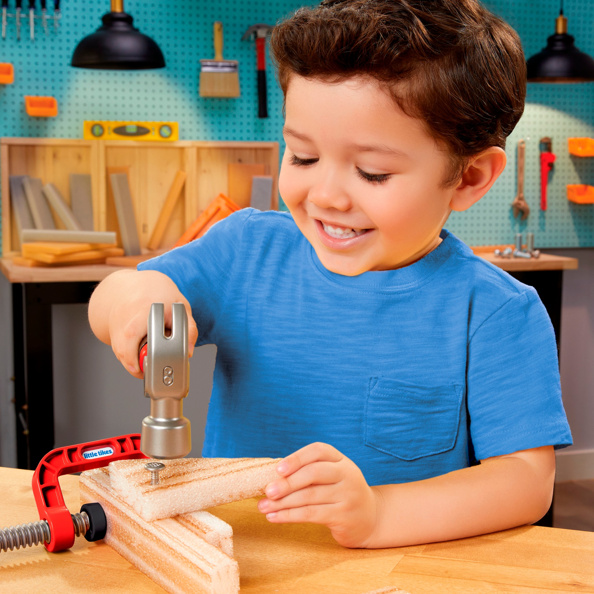 Little Tikes® Kinder-Hammer »Creative Construction - Hammer- und Nagelset«