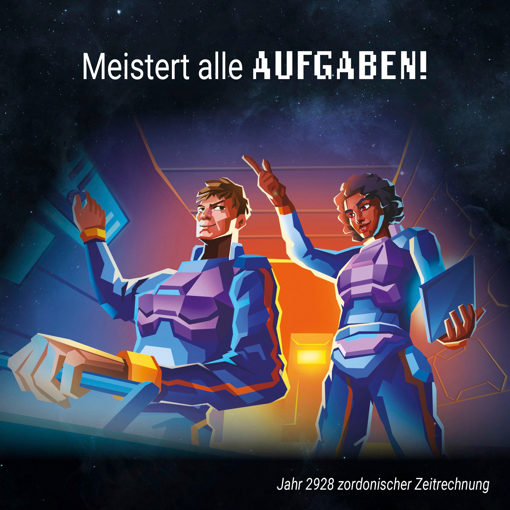 Kosmos Spiel »Noobs - Im Weltraum«, Made in Germany