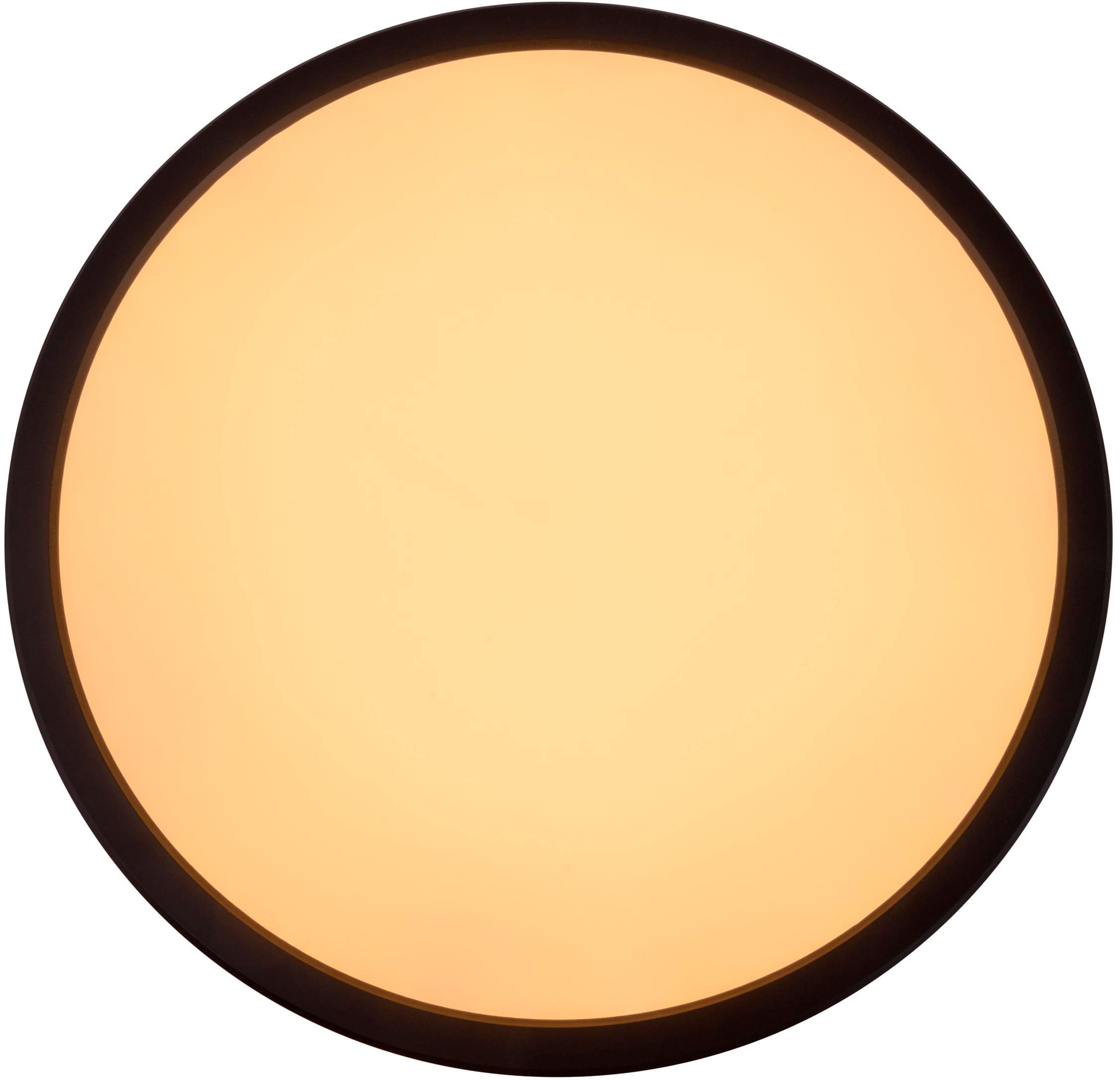 näve Deckenleuchte »LED "CARLO" mit RGB-Backlight D: 29,3 cm« 2 Stk. Kaltweiß | Neutralweiß | Warmweiß Dimmbar mit Memoryfunktion, Farbwechsler und Nachtlichtfunktion