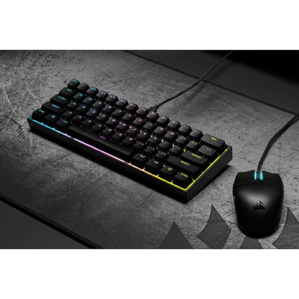 Corsair Gaming-Tastatur »K65 Mini MX Speed«, (Fn-Tasten-Gaming-Modus)