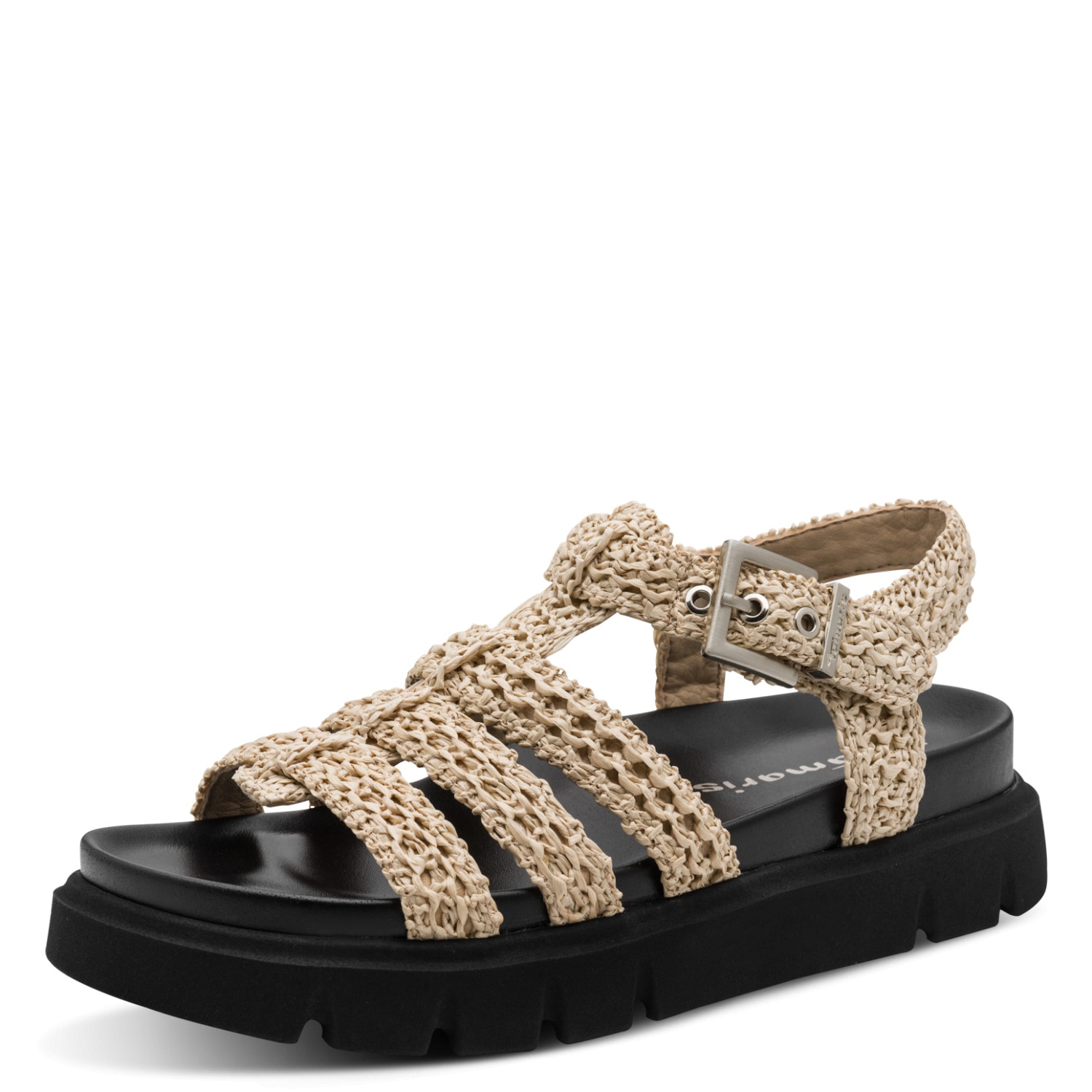 Tamaris Riemchensandale  Sommerschuh, Römersandalette in veganer Verarbeitung