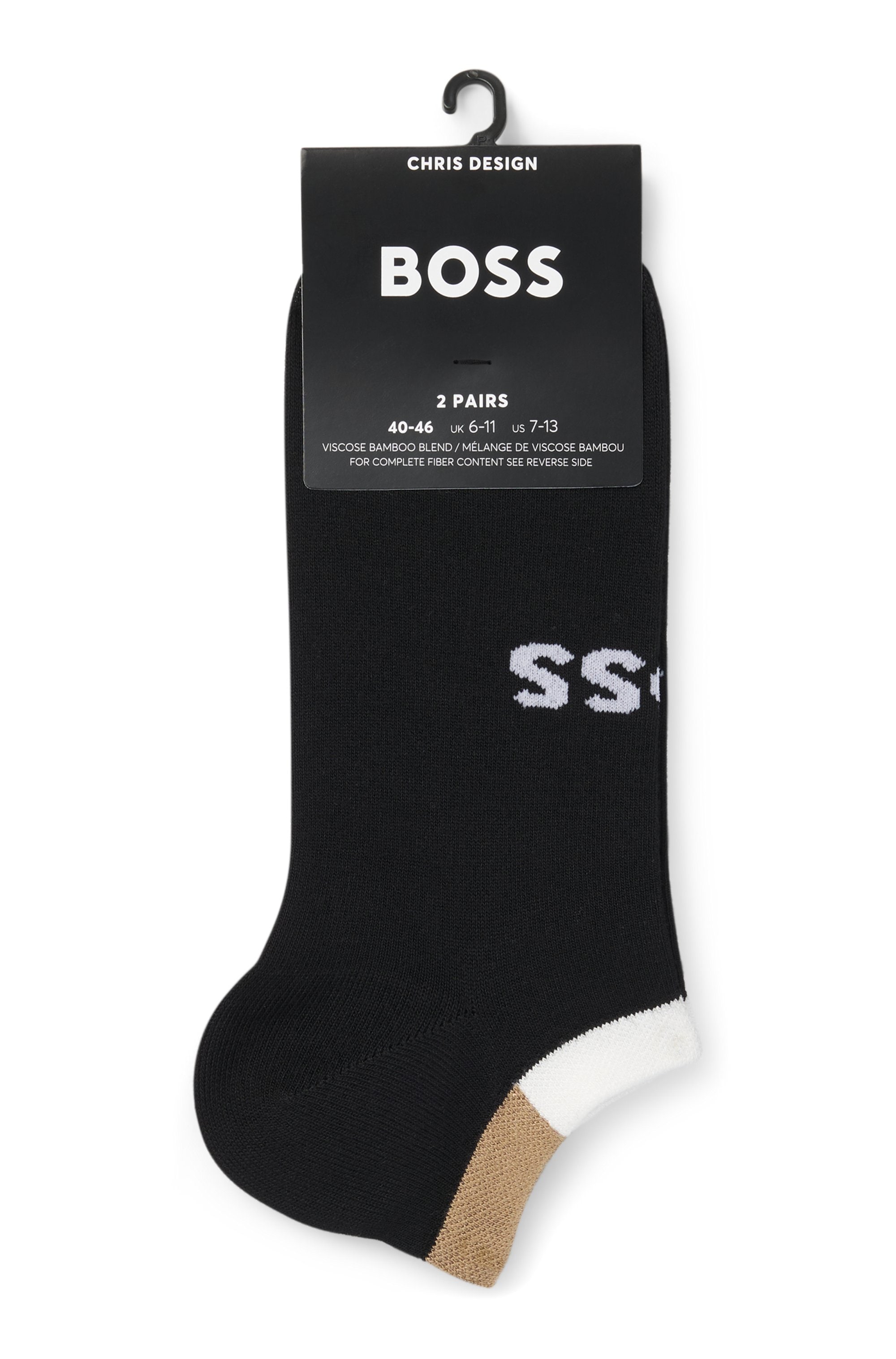 BOSS Sneakersocken »2PAS Design VIBamboo«