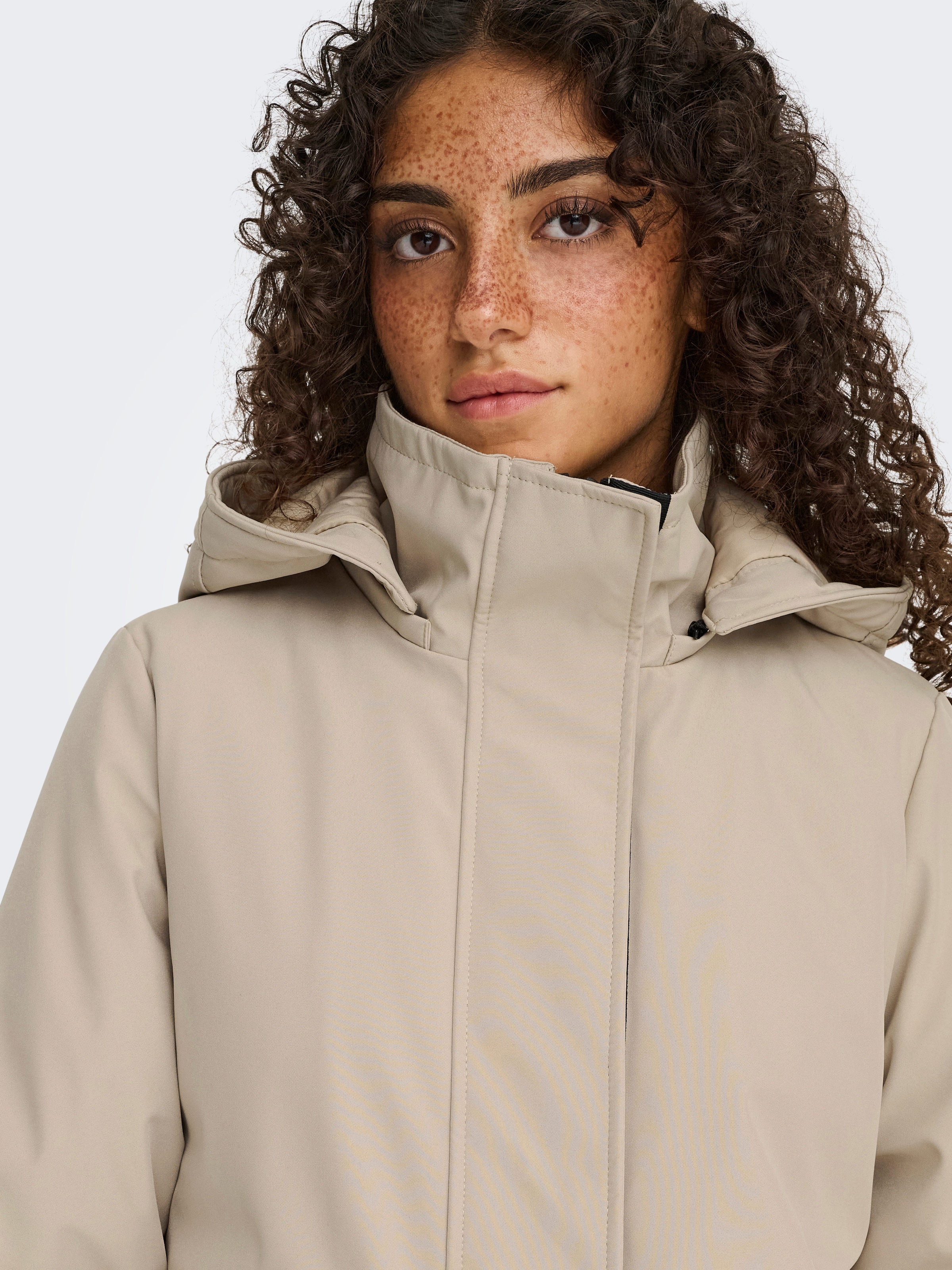 ONLY Parka »ONLKARA PARKA OS OTW« mit Kapuze