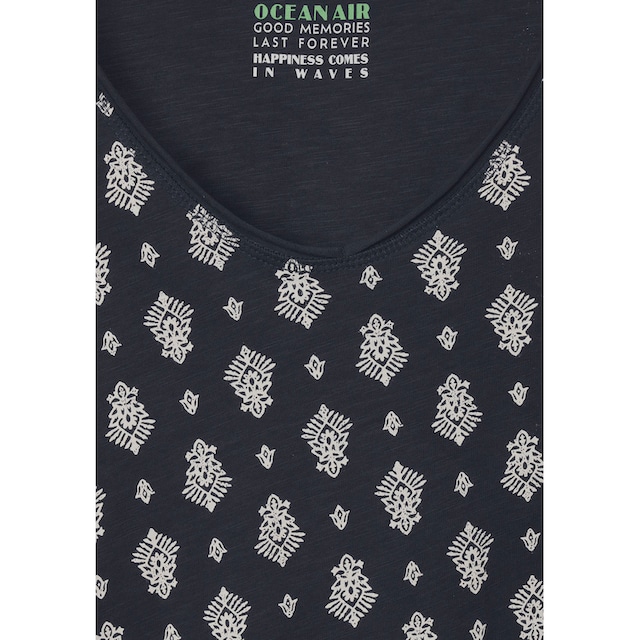 Cecil T-Shirt, mit Allover-Druck bestellen im OTTO Online Shop