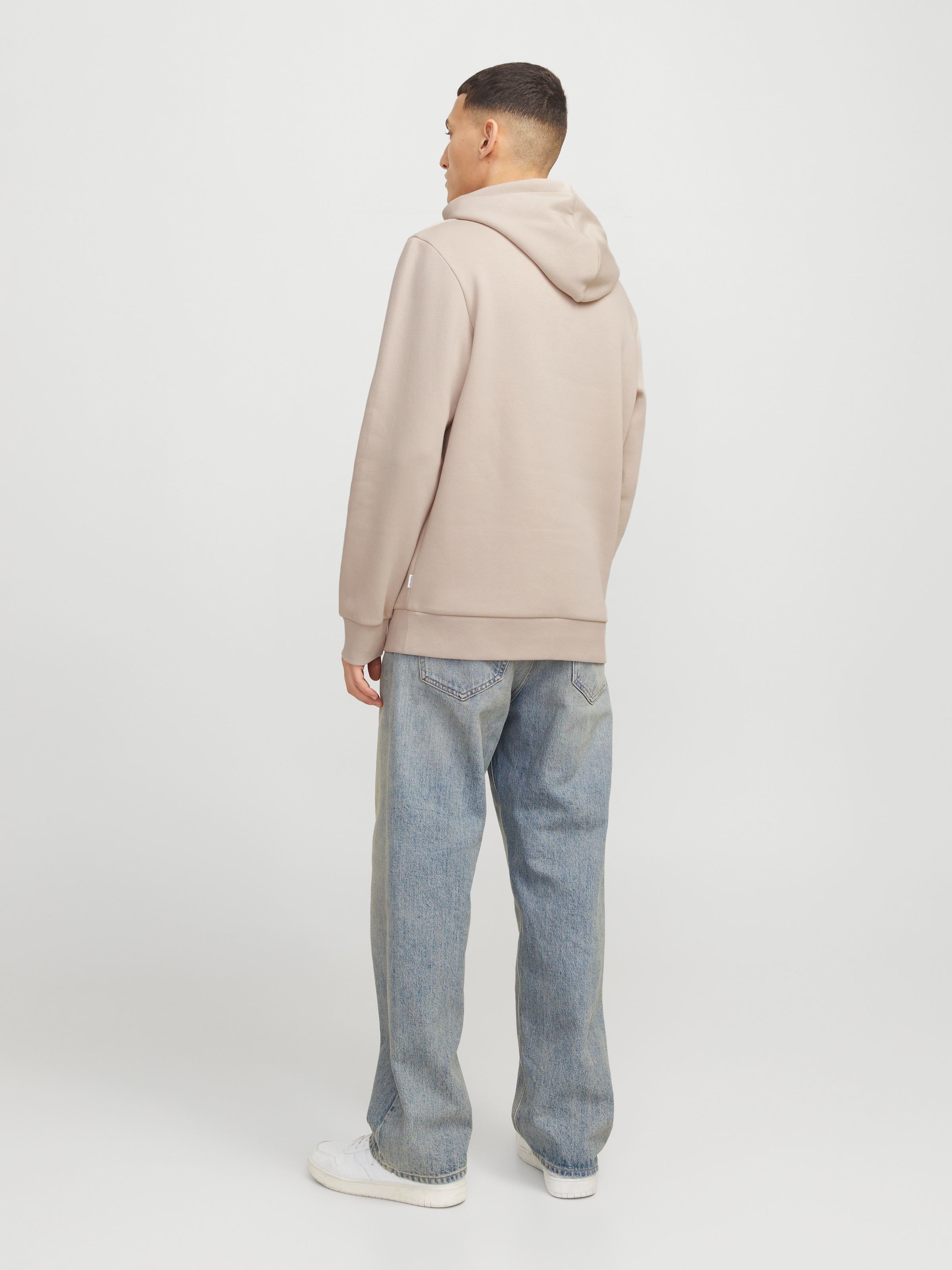 Jack & Jones Kapuzensweatshirt »JJELOGO SWEAT HOOD 2 COL 24/25 NOOS«, mit Logo Print