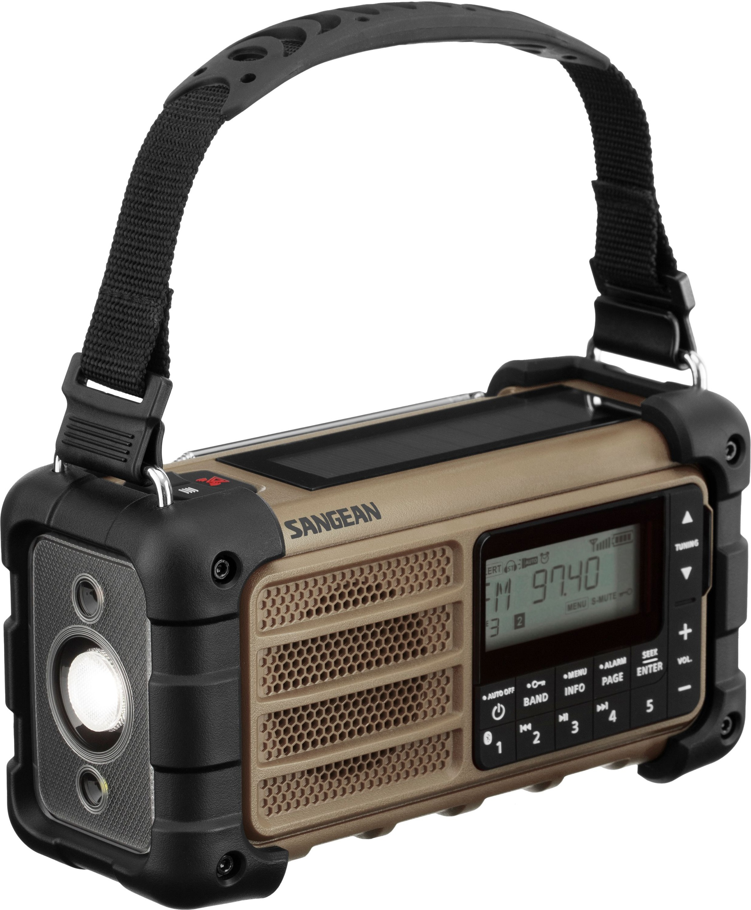 Sangean Notfallradio »MMR-99« (Bluetooth AM-Tuner | FM-Tuner mit RDS ) Multi-Powered Digital Tuning Emergency