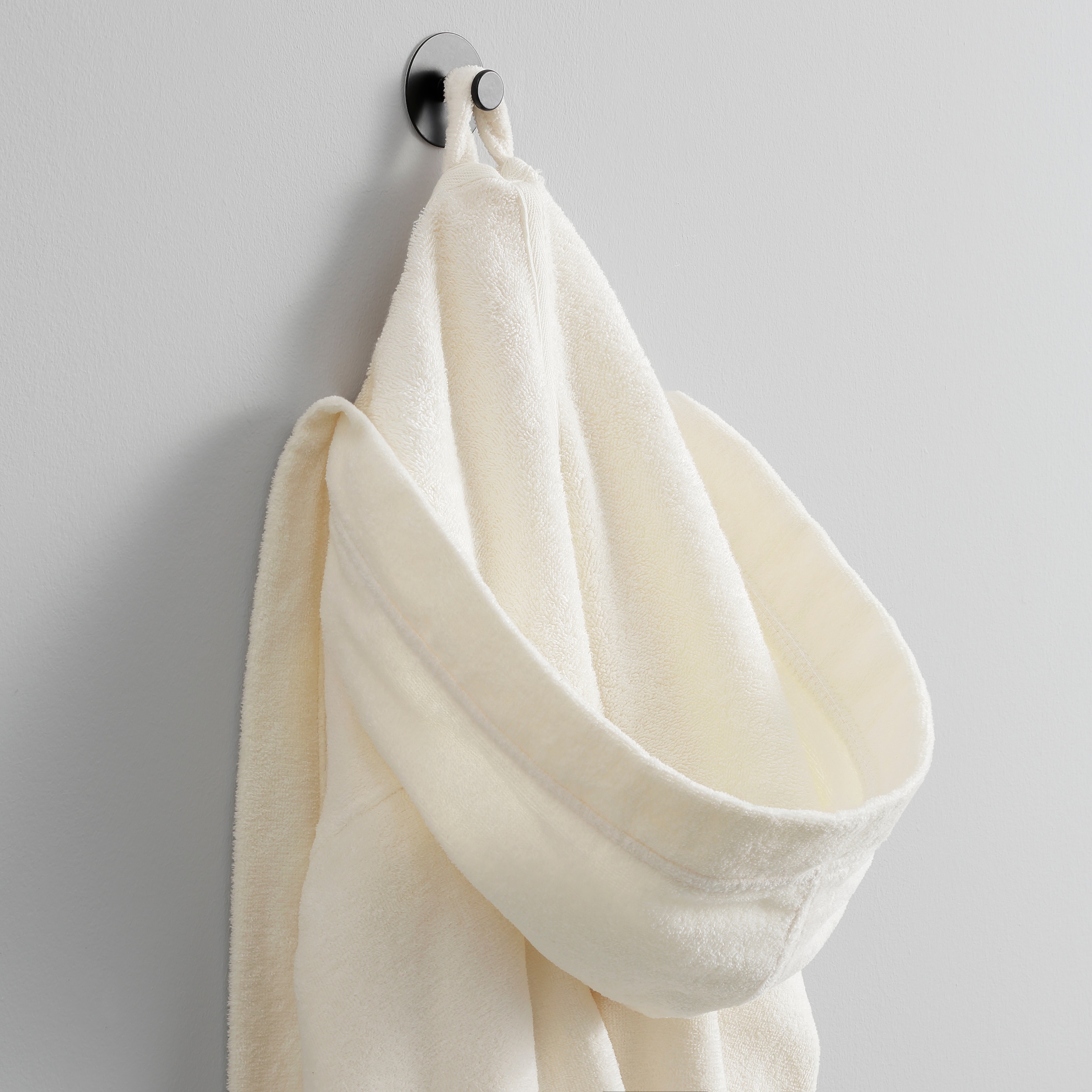 OTTO home Unisex-Bademantel »Regona, Hotelbademantel, Morgenmantel, Standardlänge & Überlänge« 1 Stk. Damen & Herren, mit Taschen, flauschig, weich, Velours, Sauna & Spa