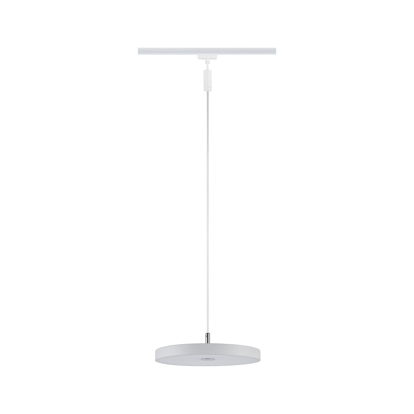 Paulmann Schienensystem-Leuchten »URail Pendel Hildor 850lm 15W 3000K 230V Chrom matt«, 3-Step-Dimmbar