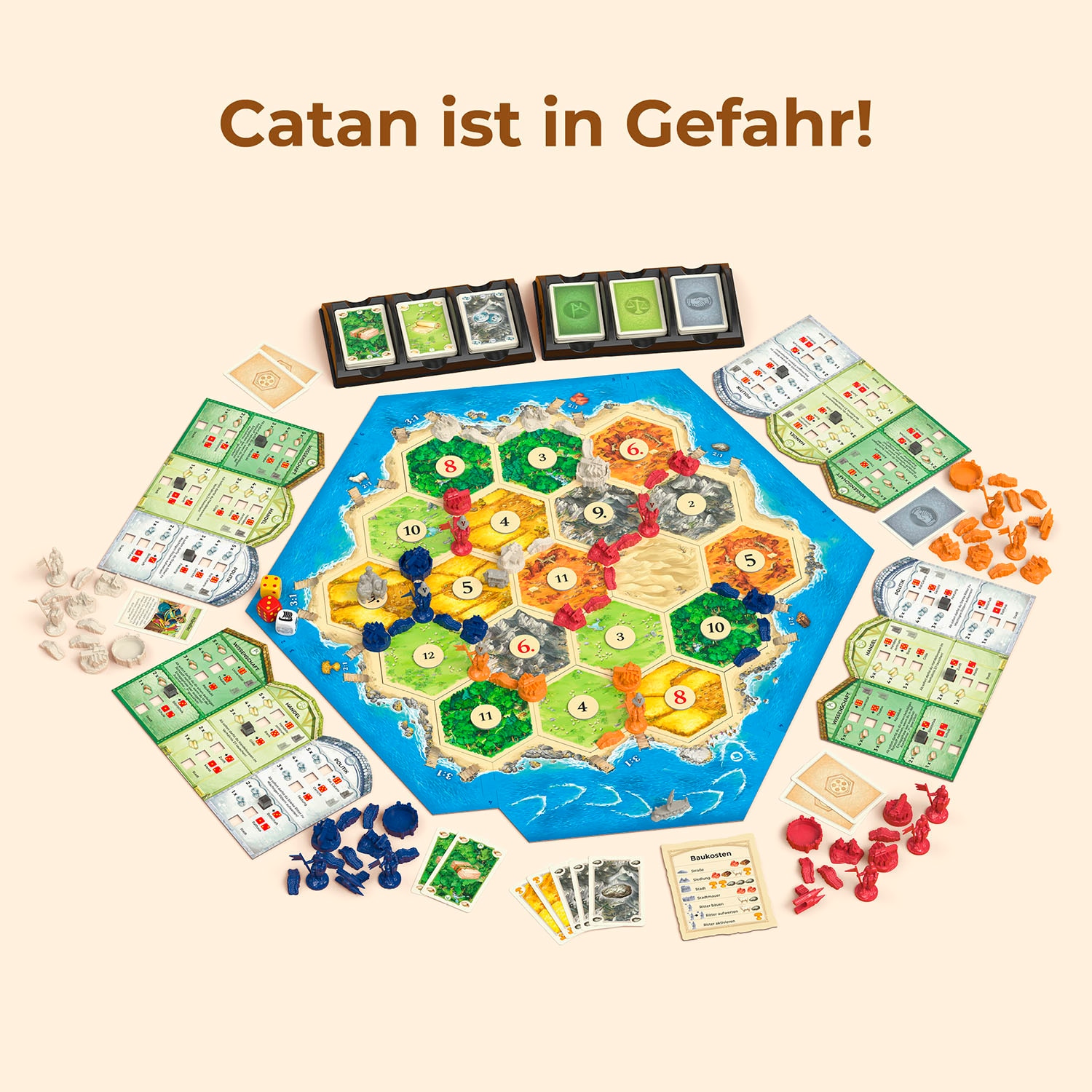 Kosmos Spiel »CATAN Städte & Ritter«, Made in Germany