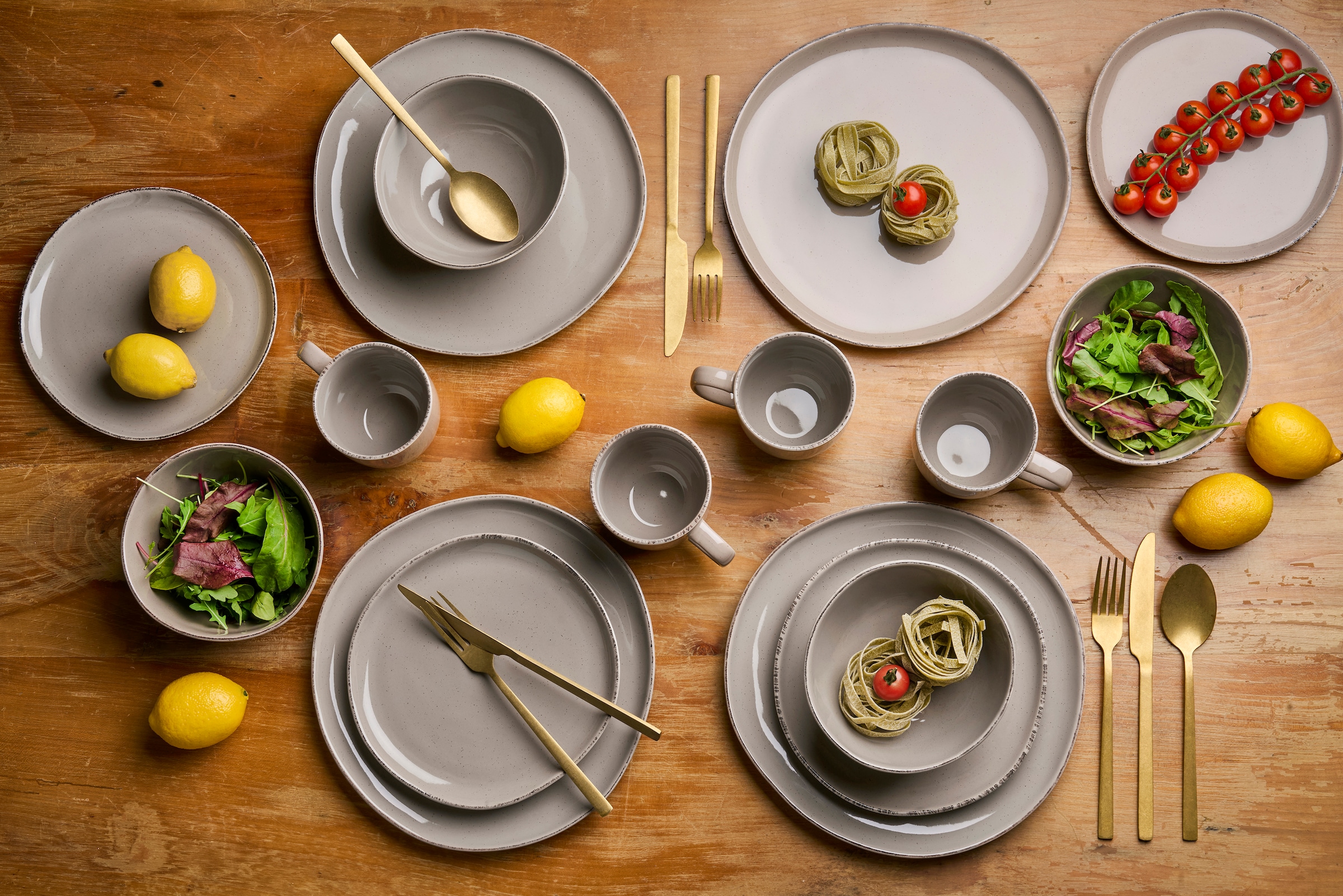 van Well Dessertteller »Urban, Teller 20 cm, 6 Stück« Teller Set, spülmaschinen- und mikrowellengeeignet